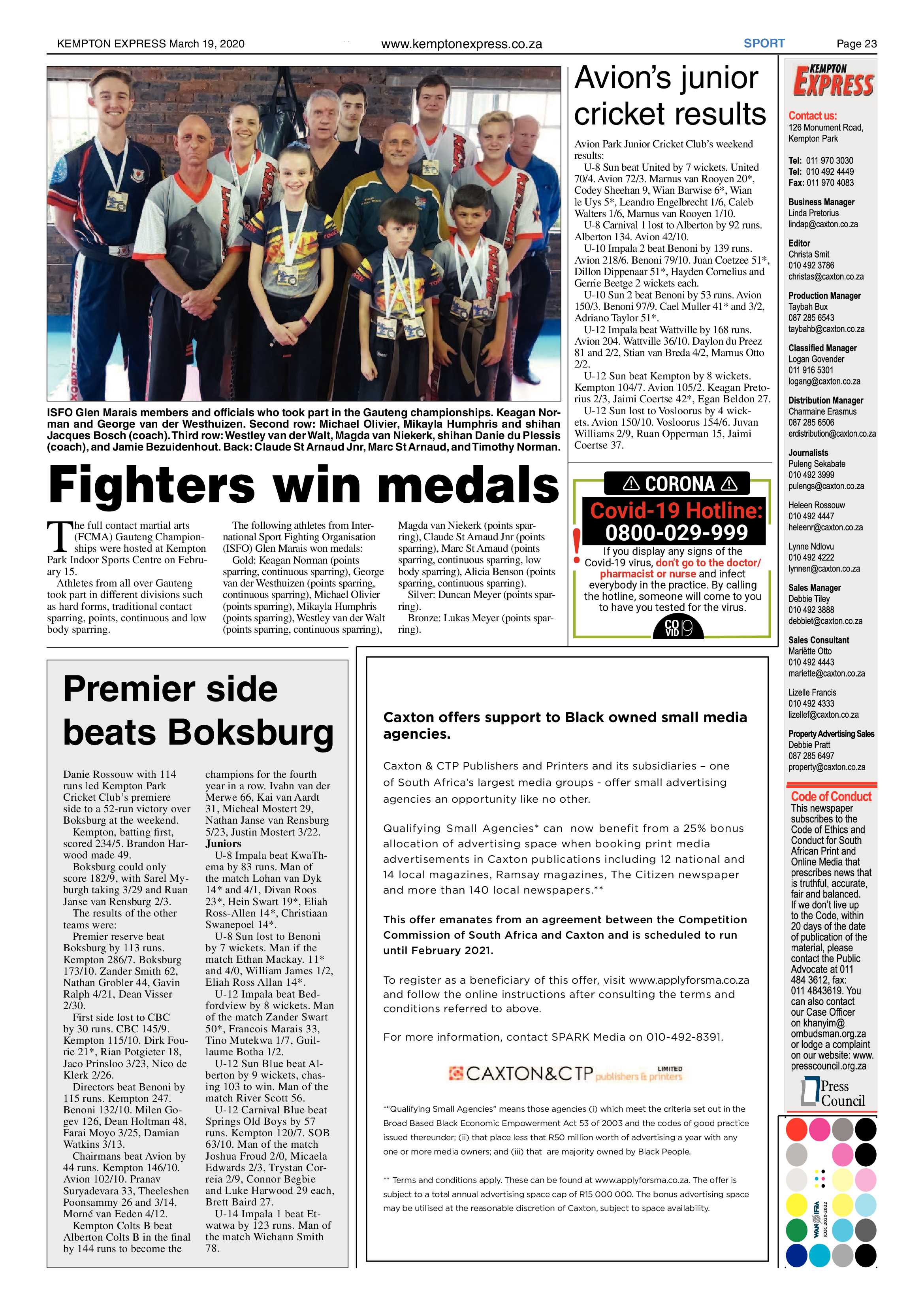 Kempton Express 19 March 2020 page 23