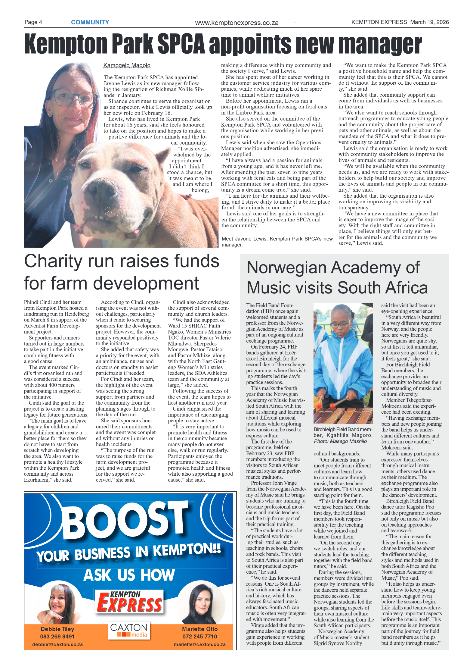 Kempton Express 19 March 2026 page 4