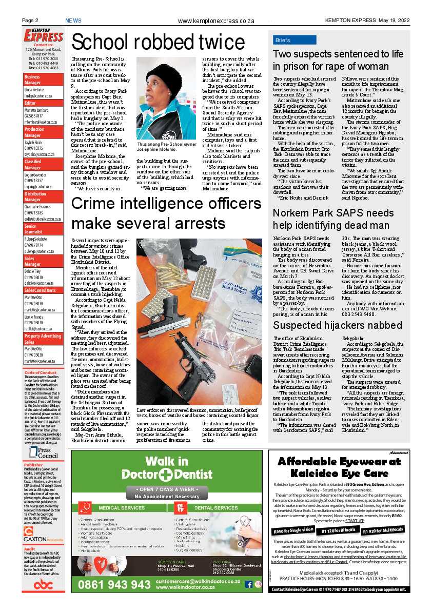 Kempton Express 19 May 2022 page 2