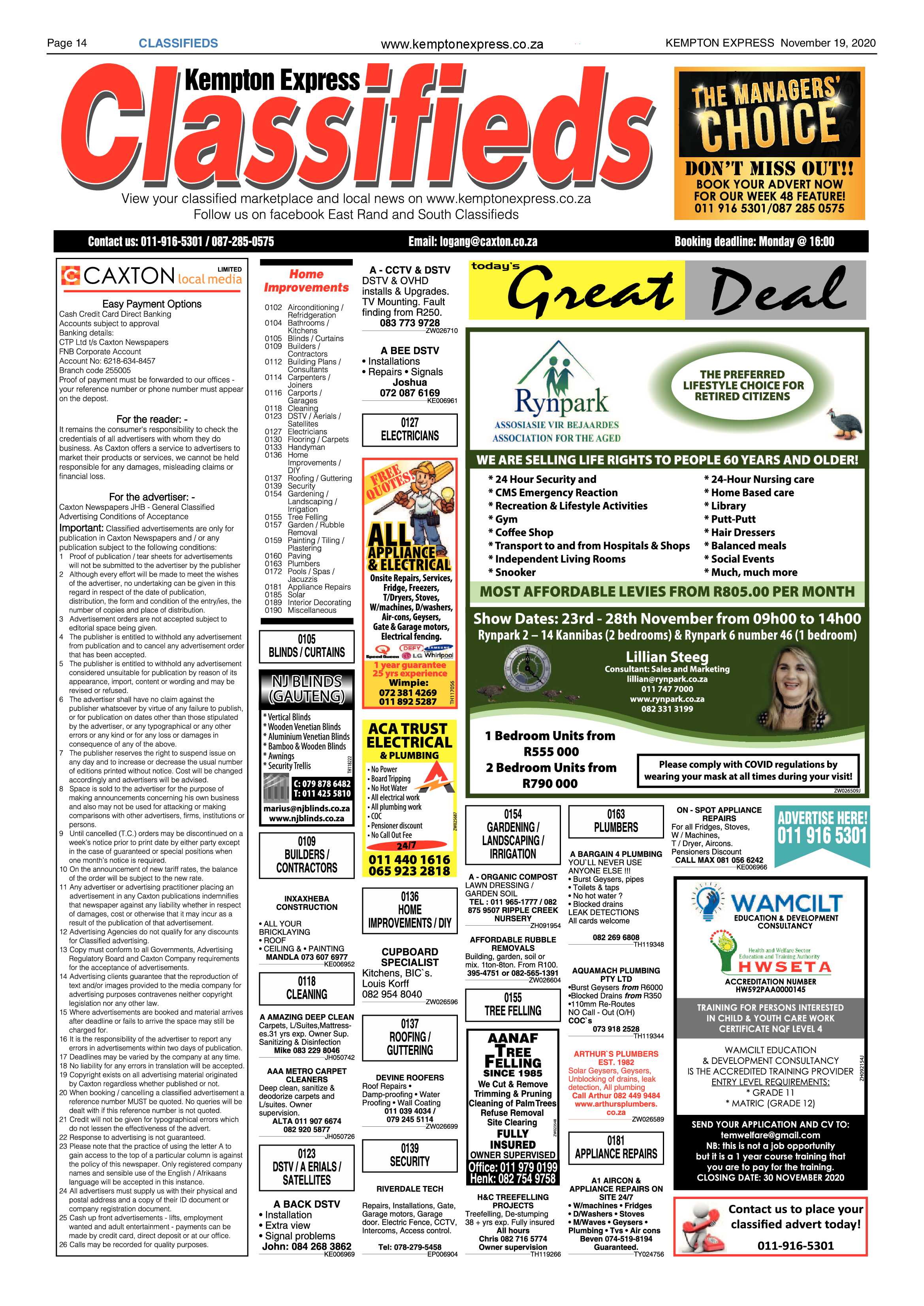 Kempton Express 19 November 2020 page 14