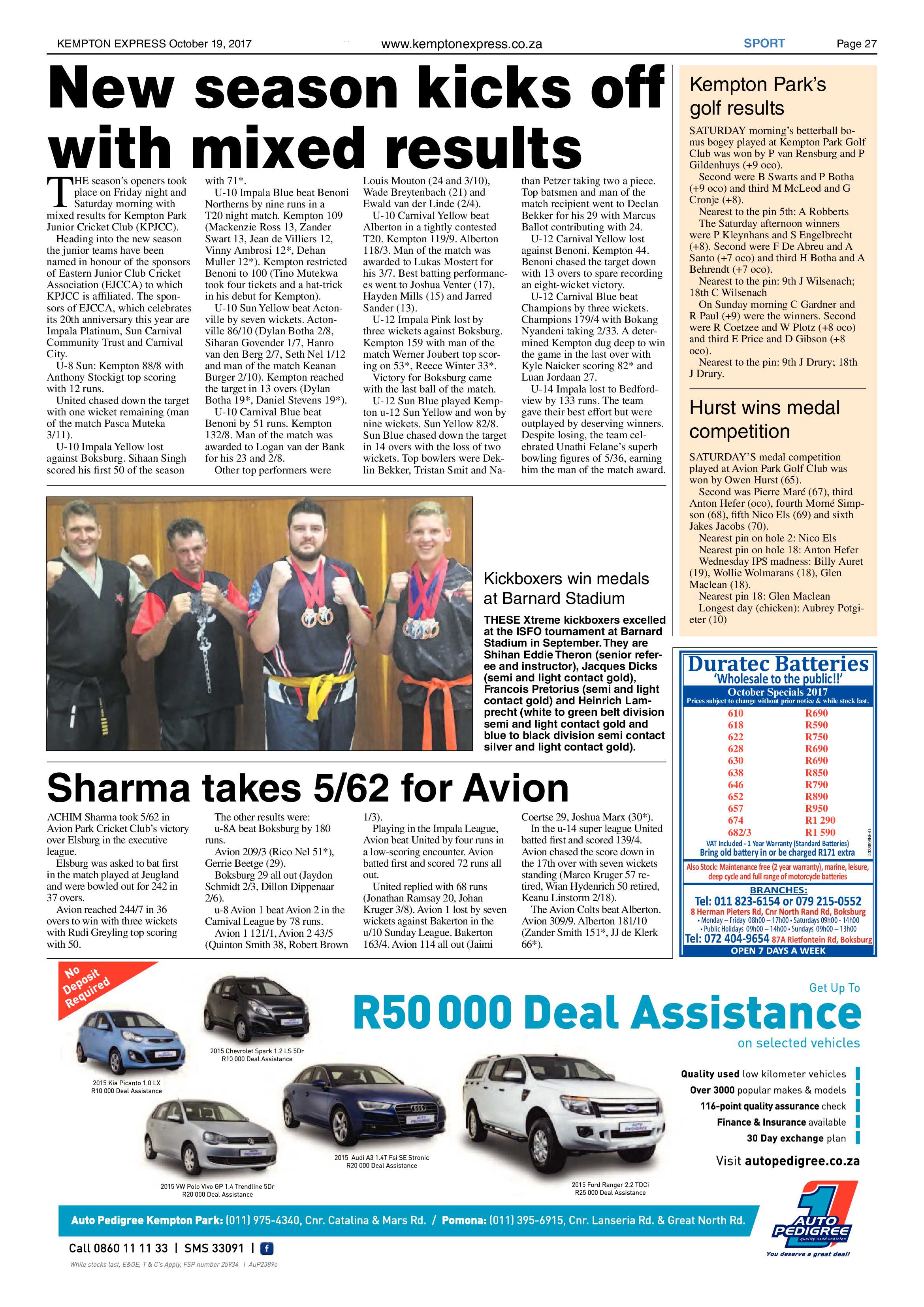 Kempton Express 19 October 2017 page 27