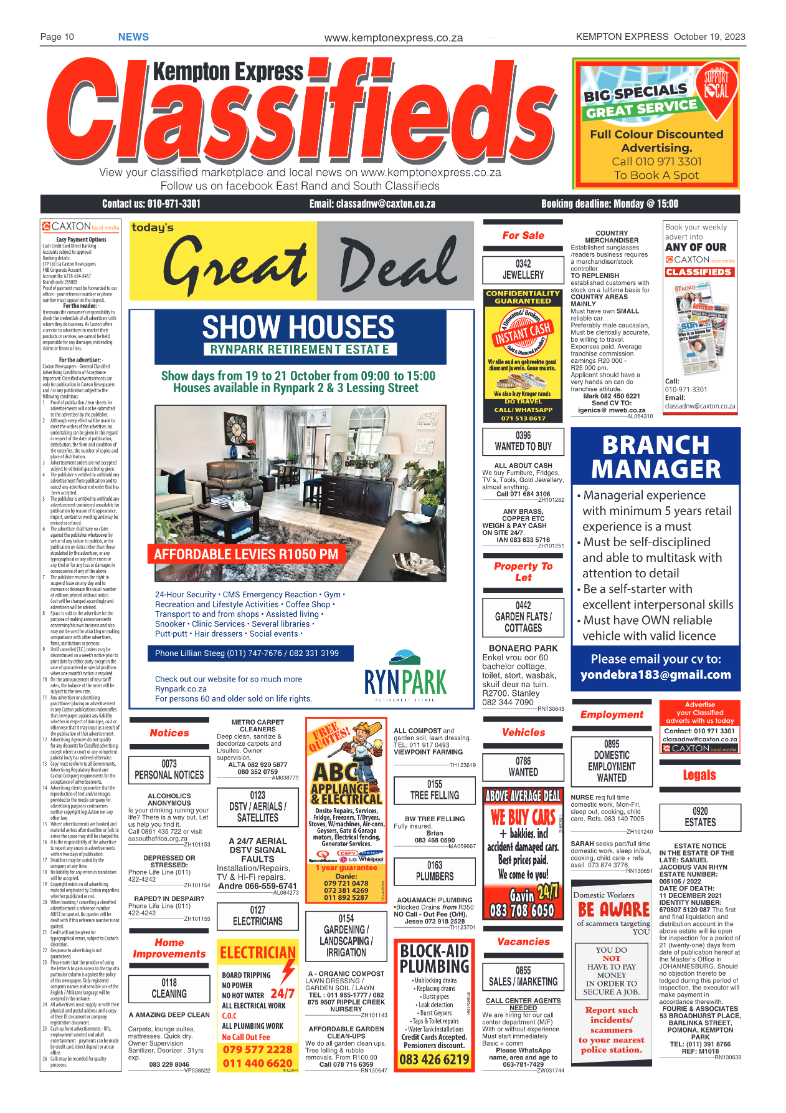 Kempton Express 19 October 2023 page 10