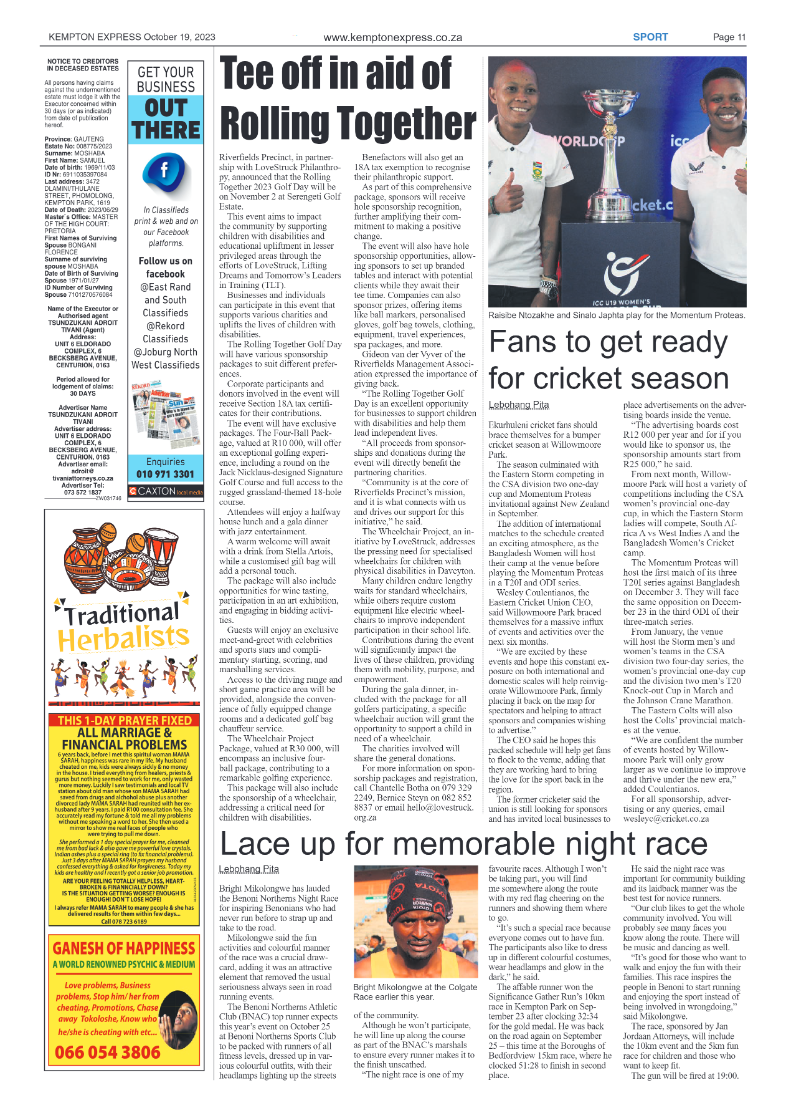 Kempton Express 19 October 2023 page 11