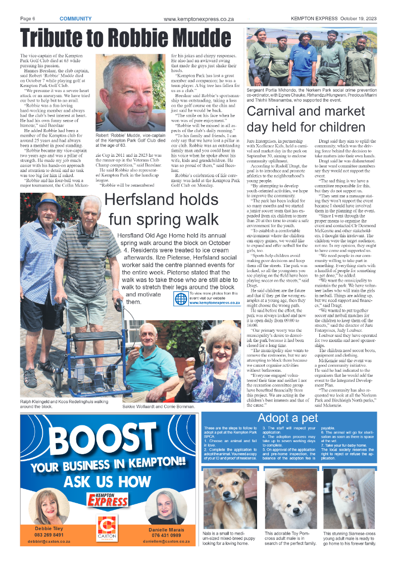Kempton Express 19 October 2023 page 6