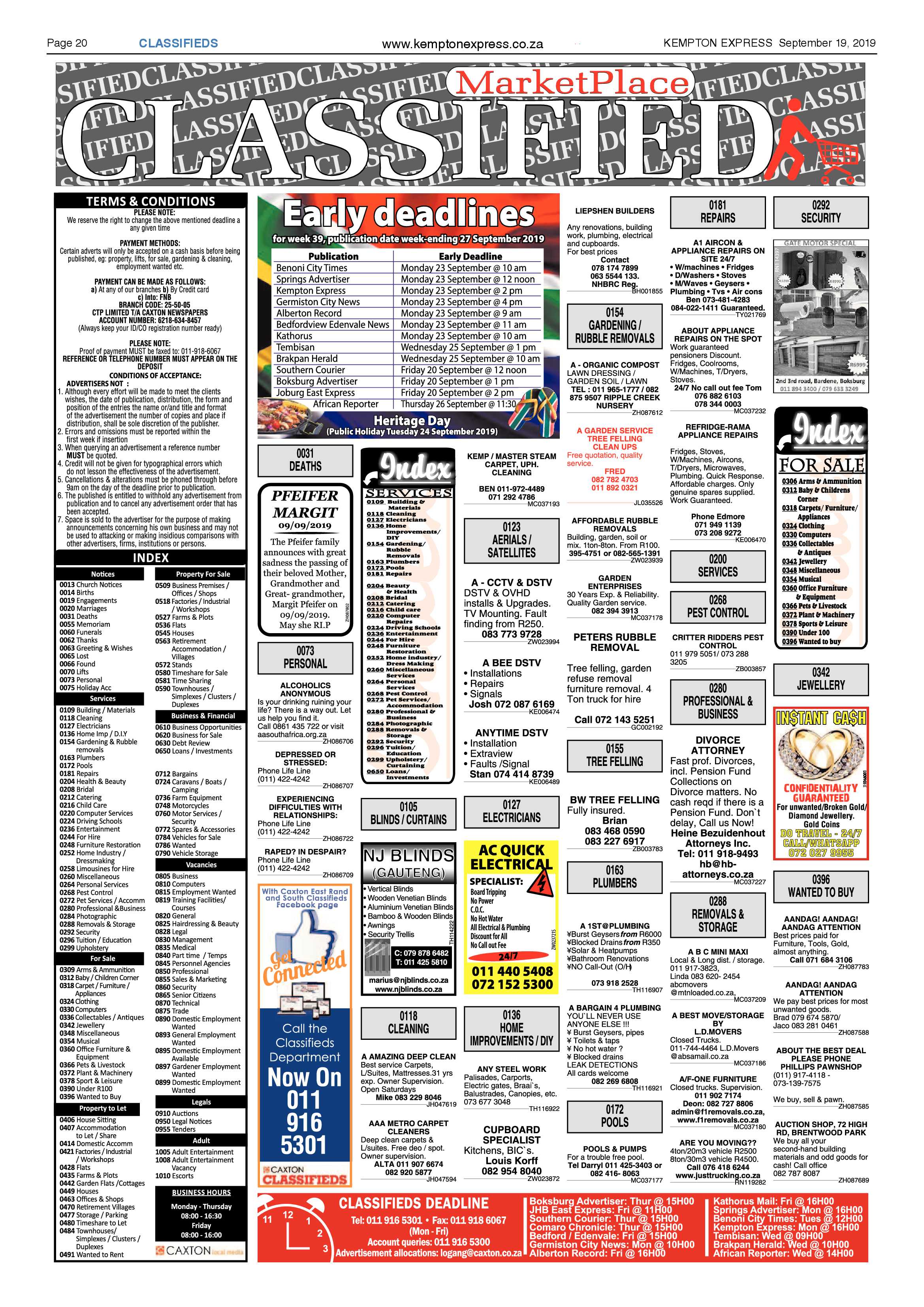 Kempton Express 19 September 2019 page 20