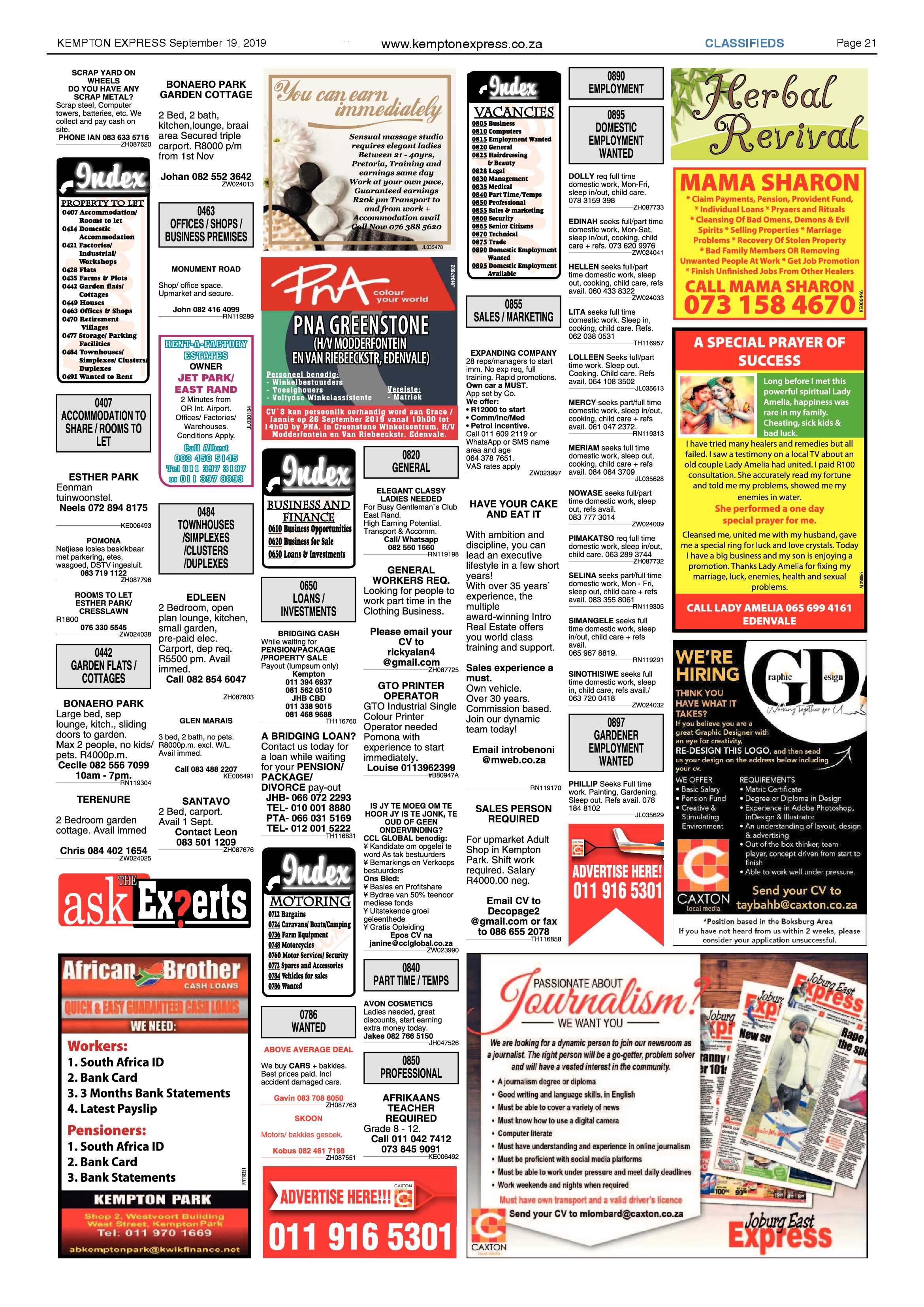 Kempton Express 19 September 2019 page 21