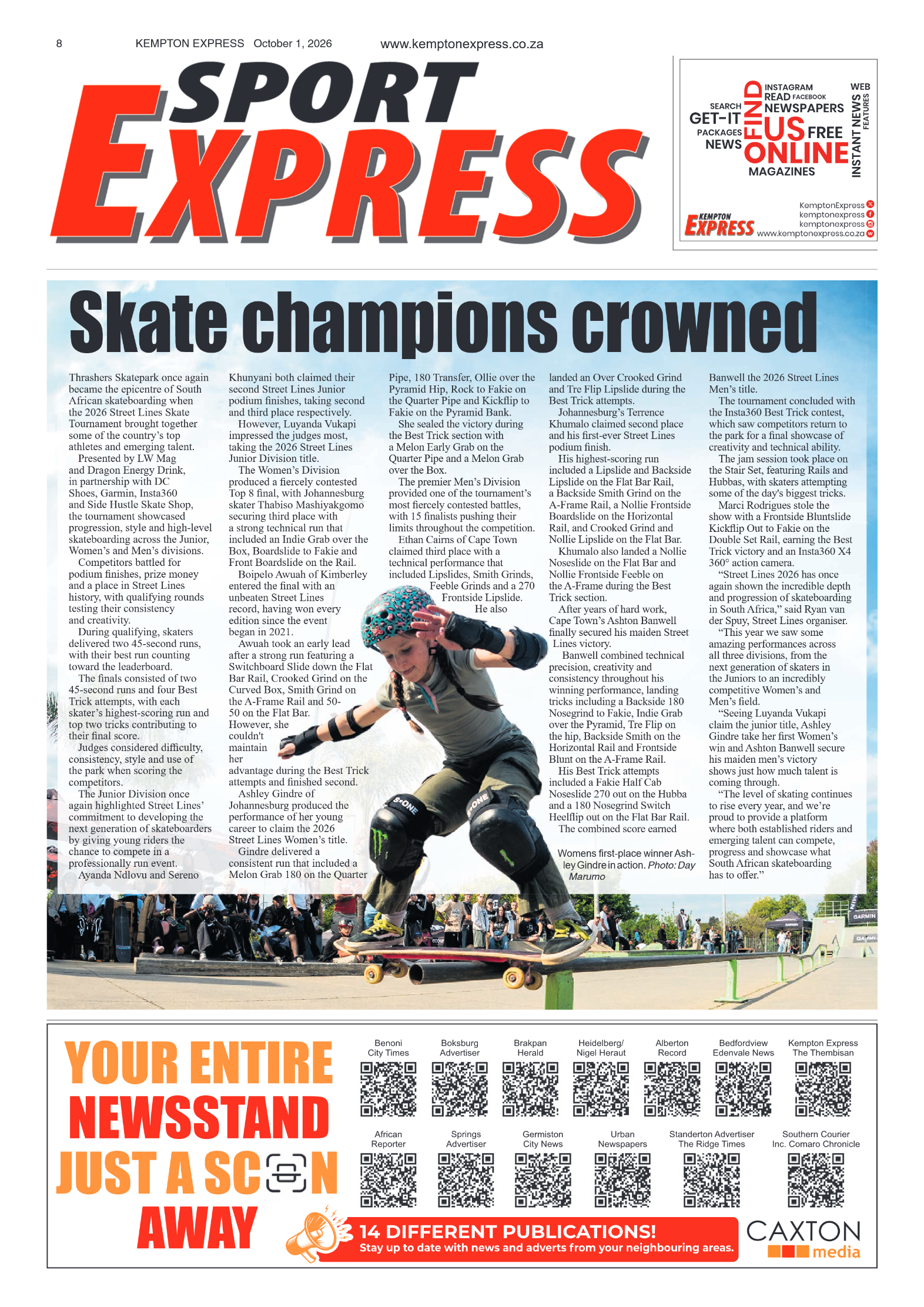 Kempton Express 1 October 2026 page 8