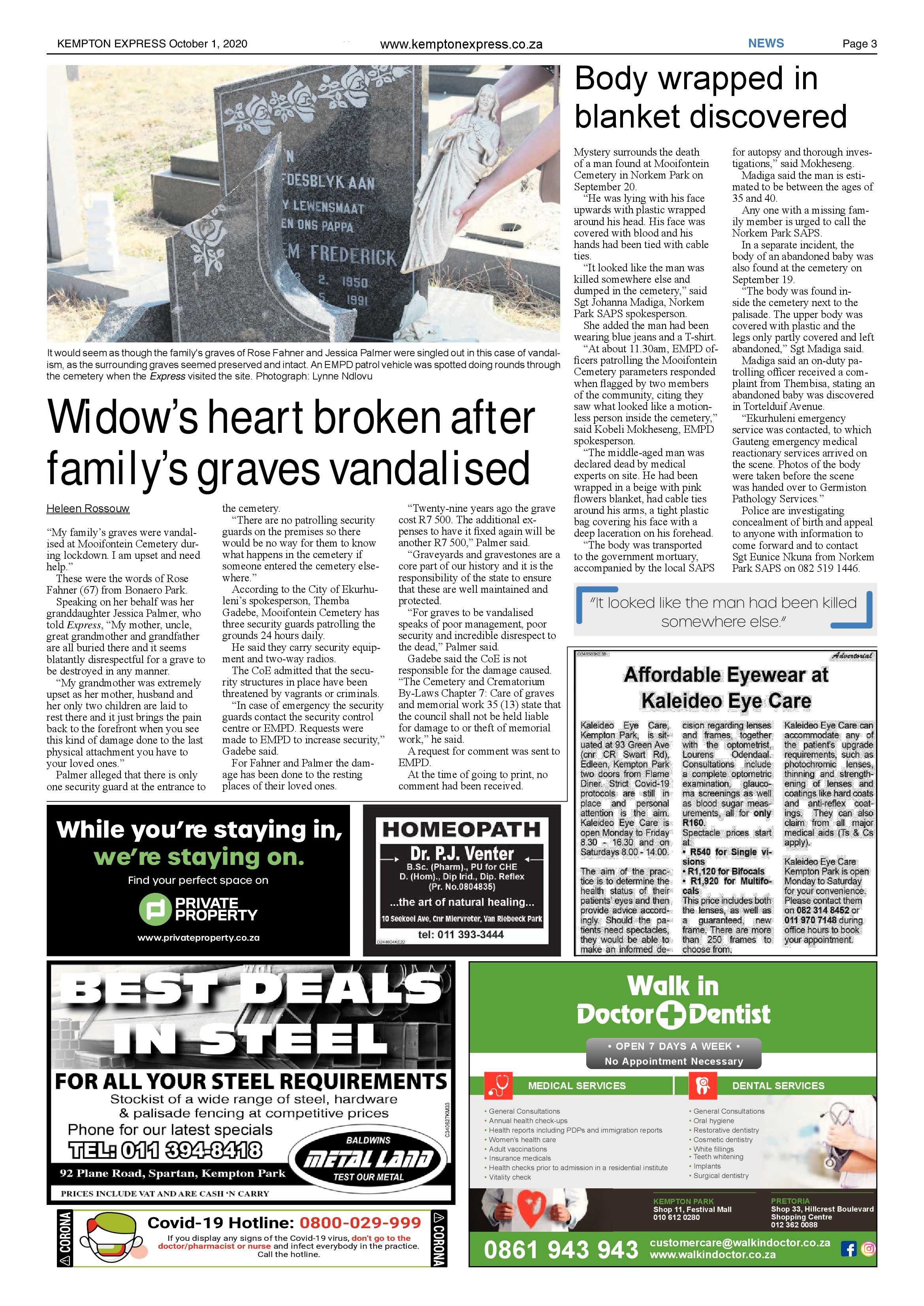 Kempton Express 1 October  2020 page 3