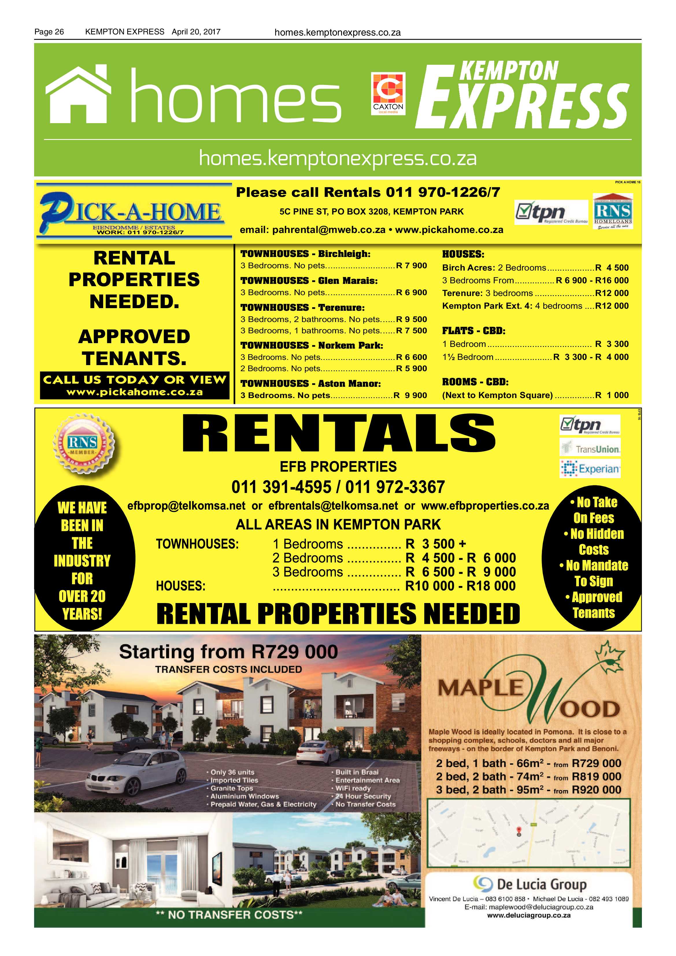 Kempton Express 20 April 2017 page 26