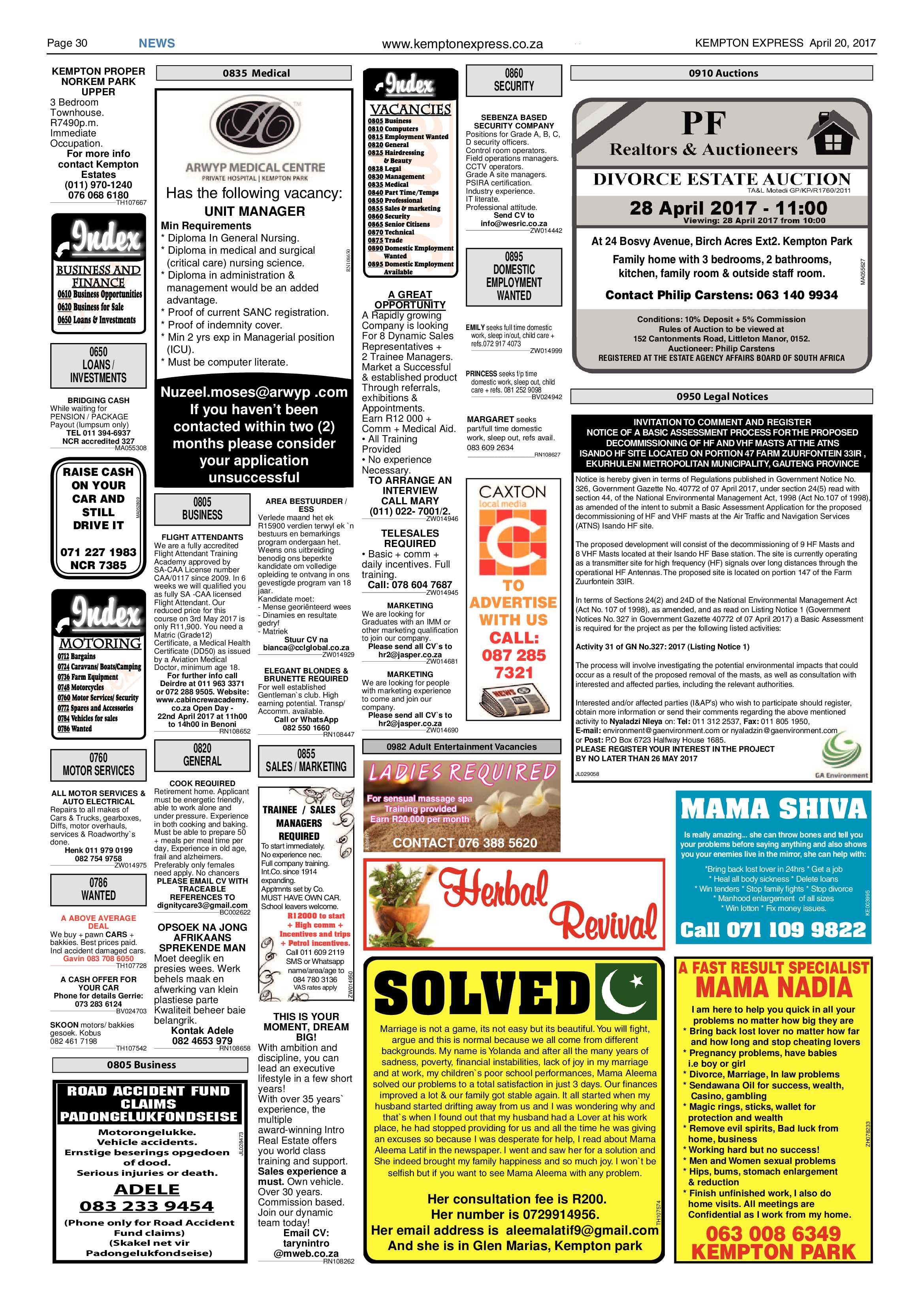 Kempton Express 20 April 2017 page 30