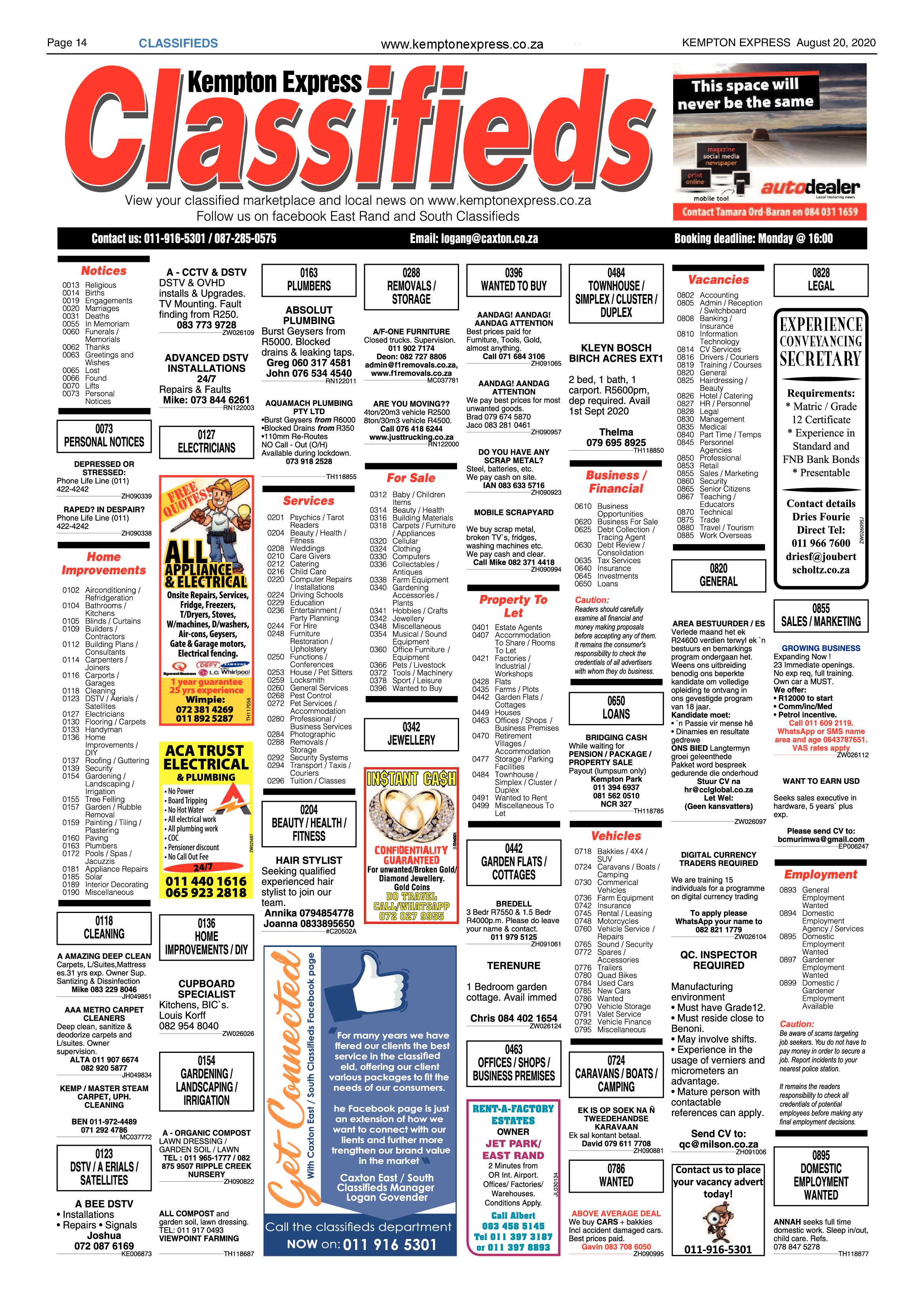 Kempton Express 20 August 2020 page 14