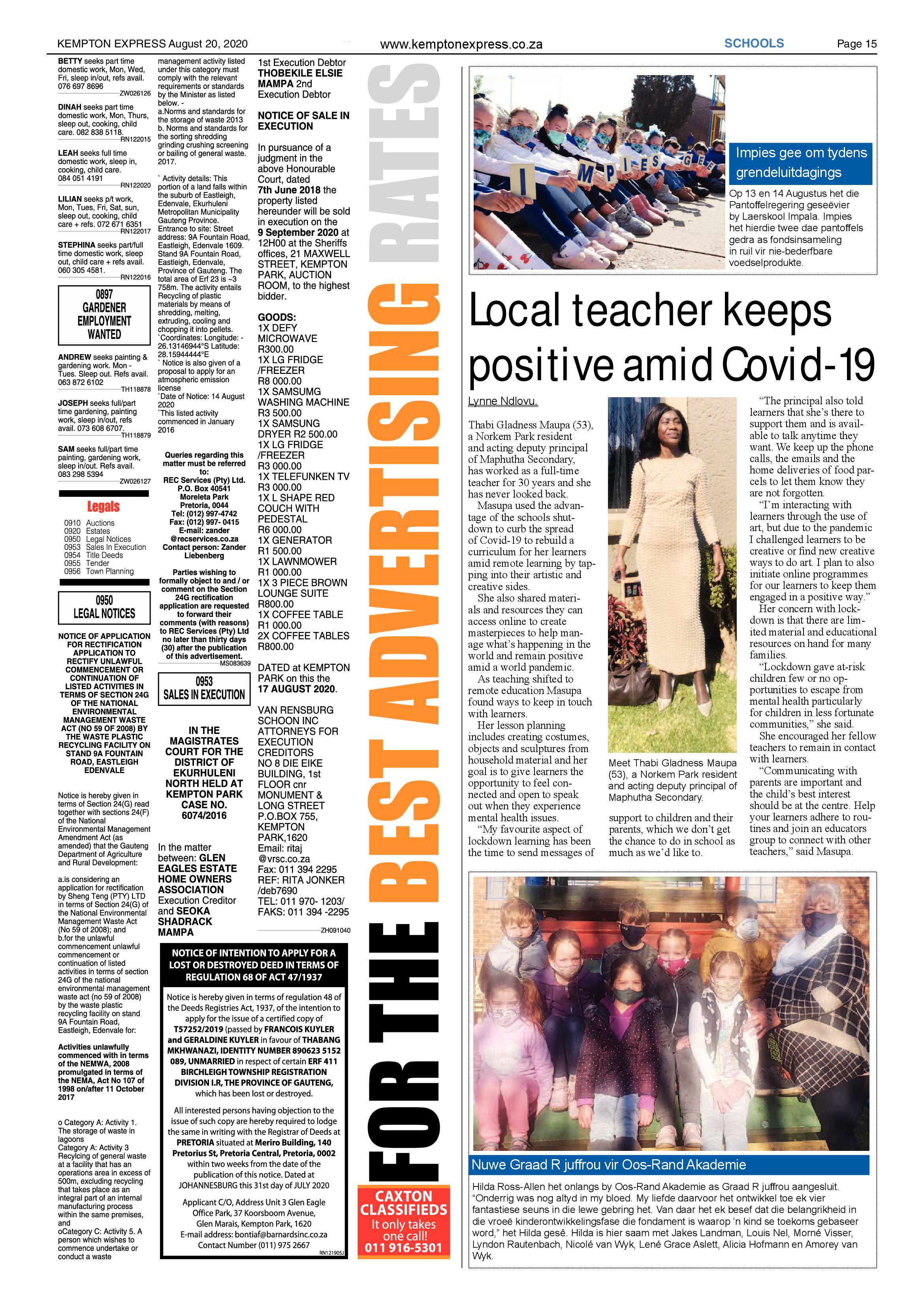 Kempton Express 20 August 2020 page 15