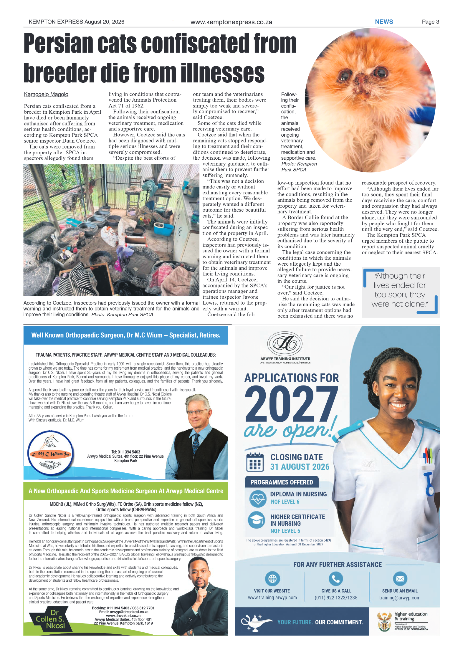 Kempton Express 20 August 2026 page 3