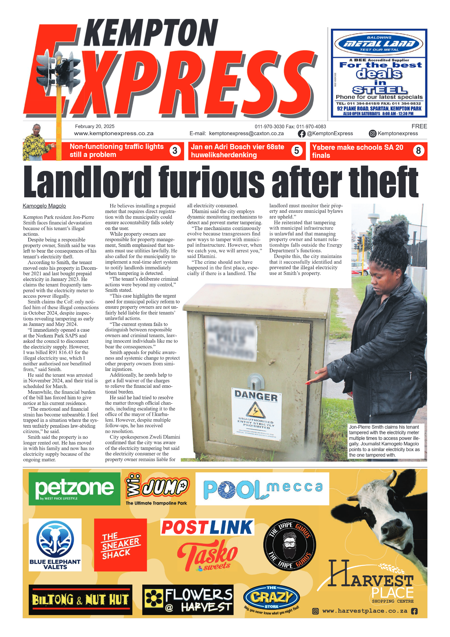 Kempton Express 20 February 2025 page 1