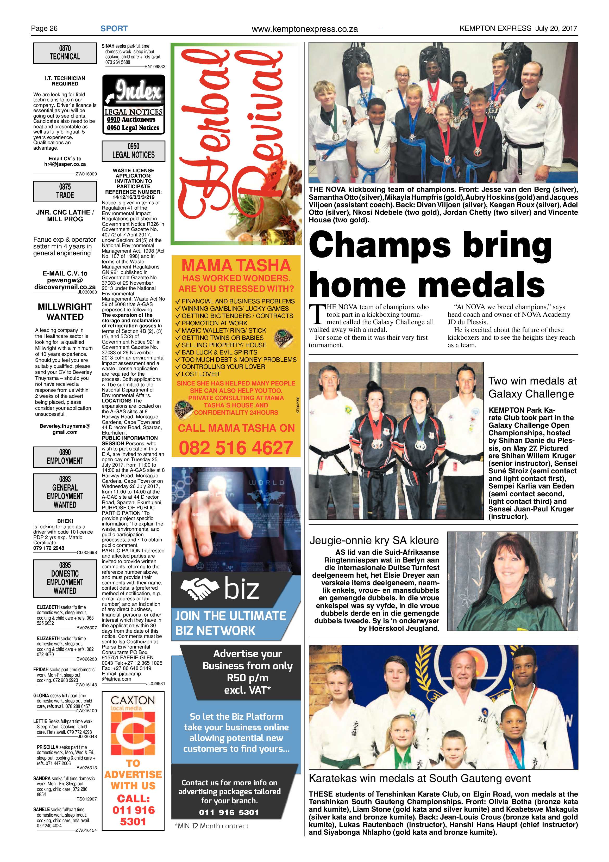 Kempton Express 20 July 2017 page 26