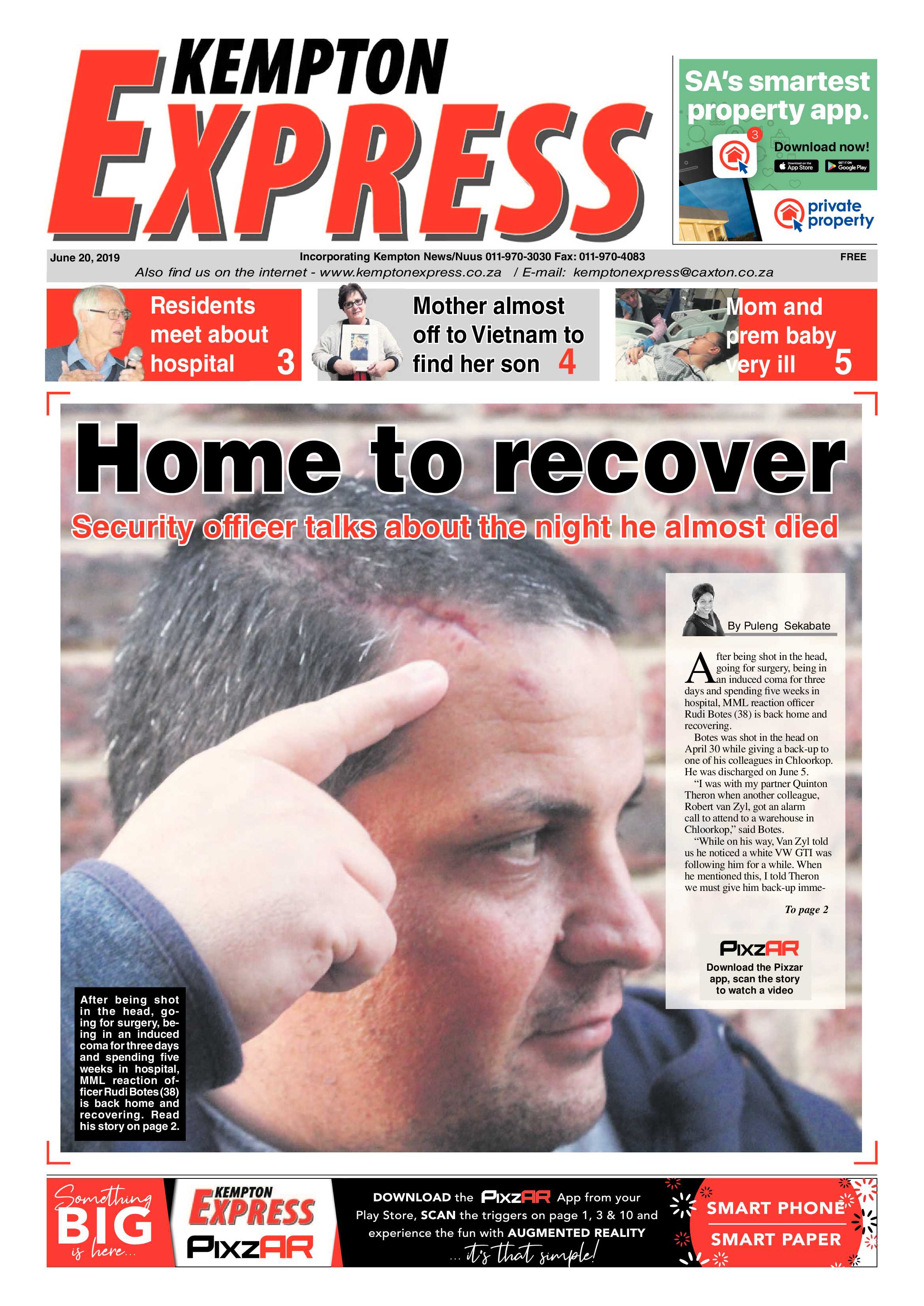 Kempton Express 20 June 2019 page 1