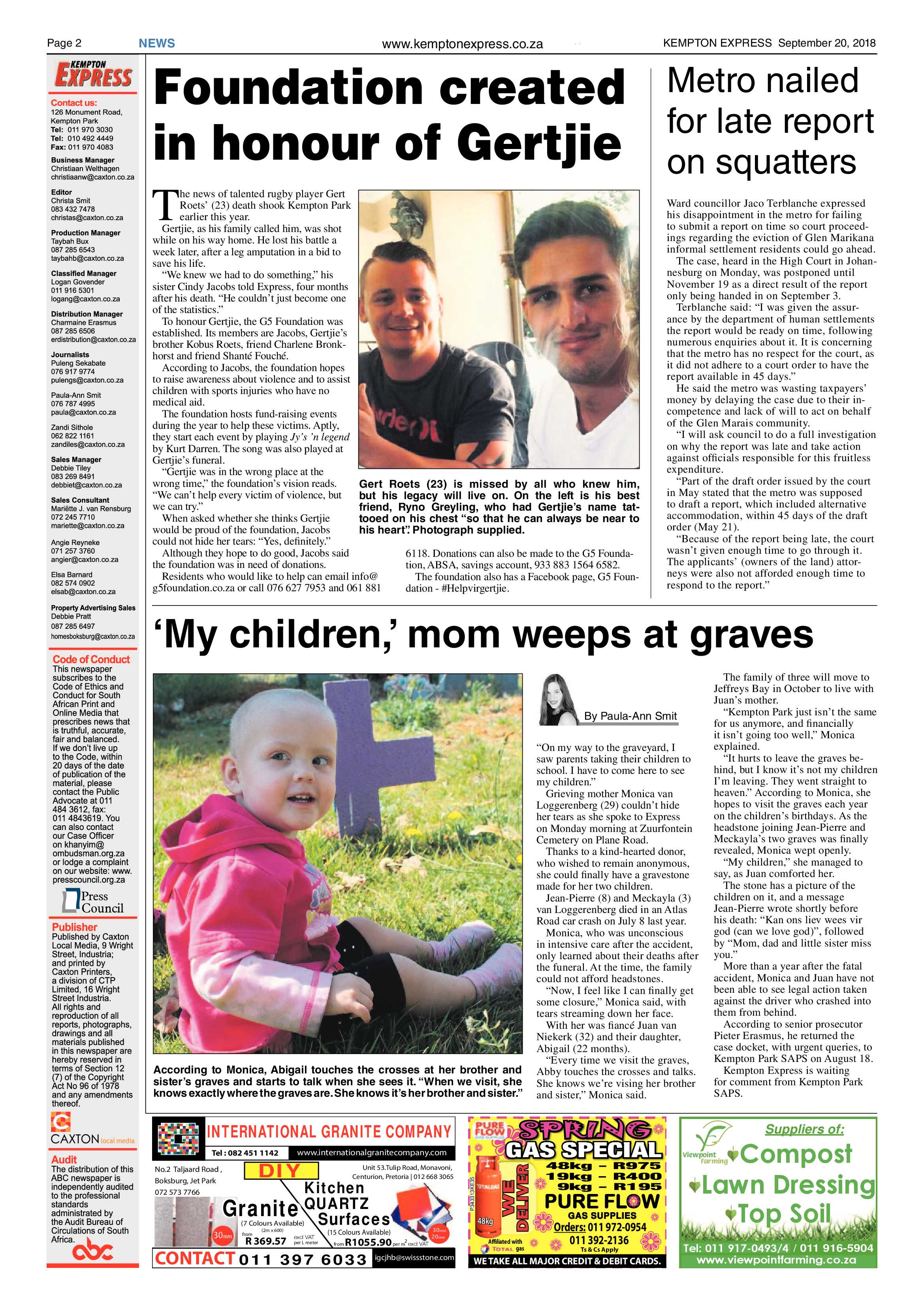 Kempton Express 20 September 2018 page 2
