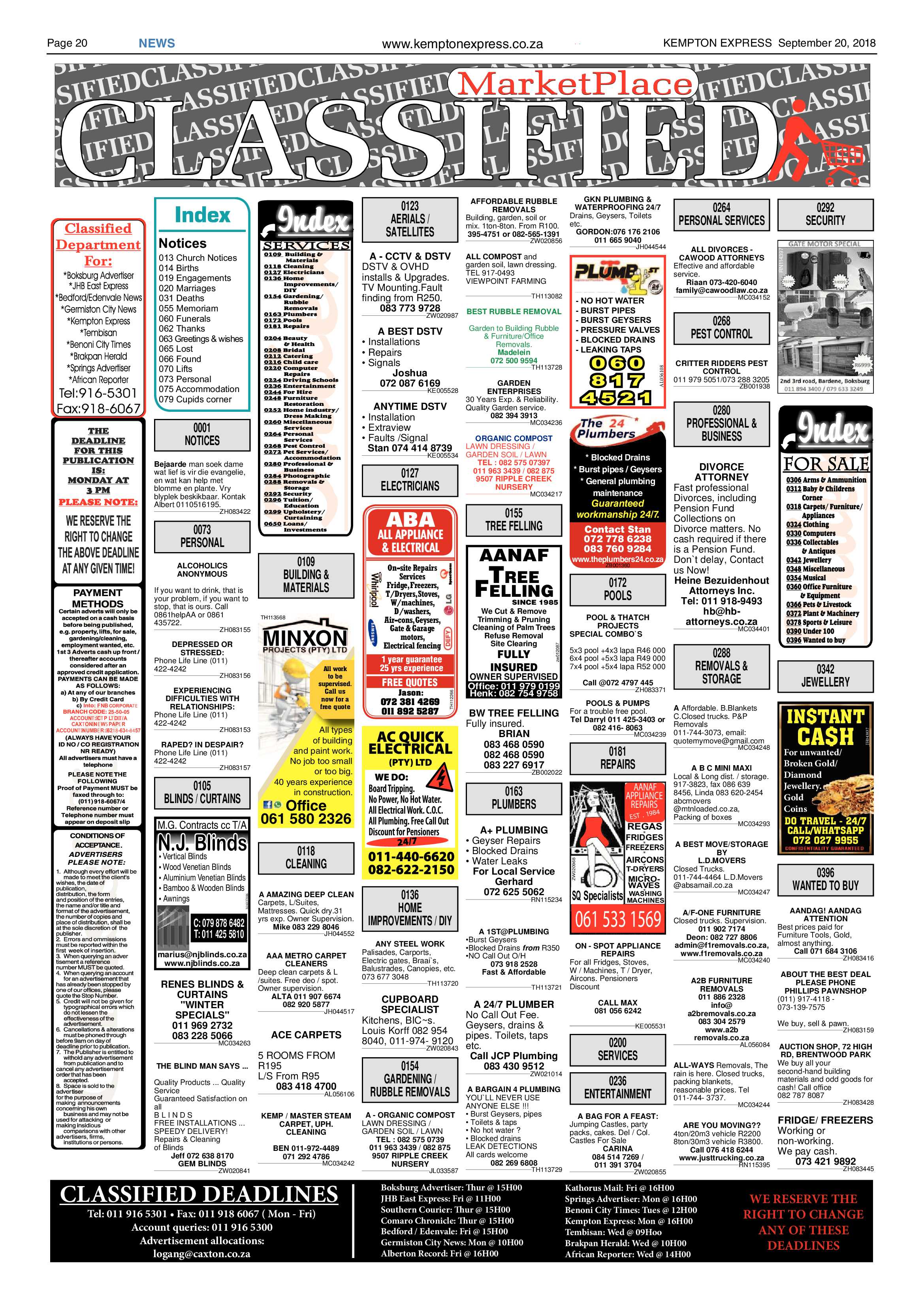 Kempton Express 20 September 2018 page 20