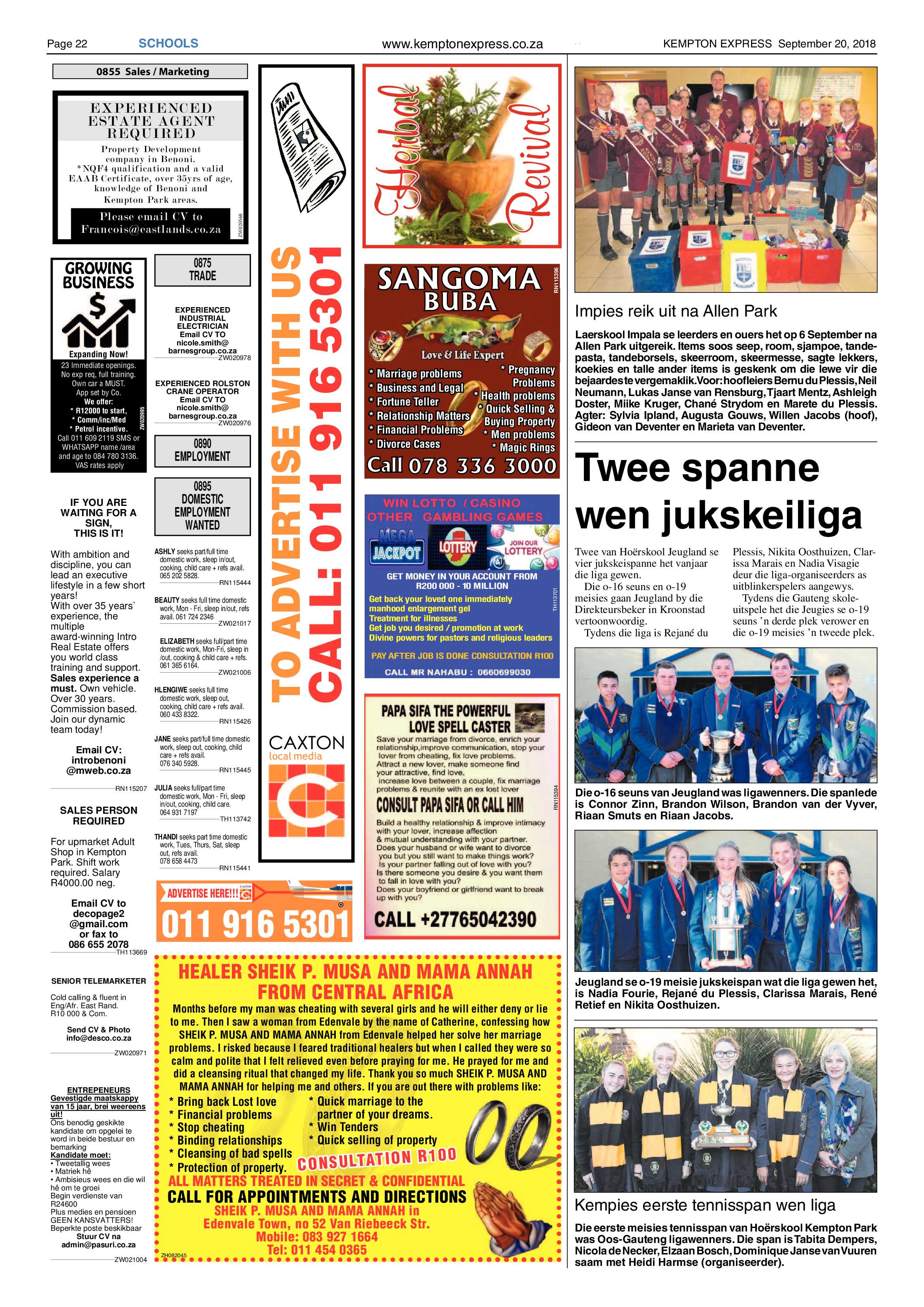 Kempton Express 20 September 2018 page 22
