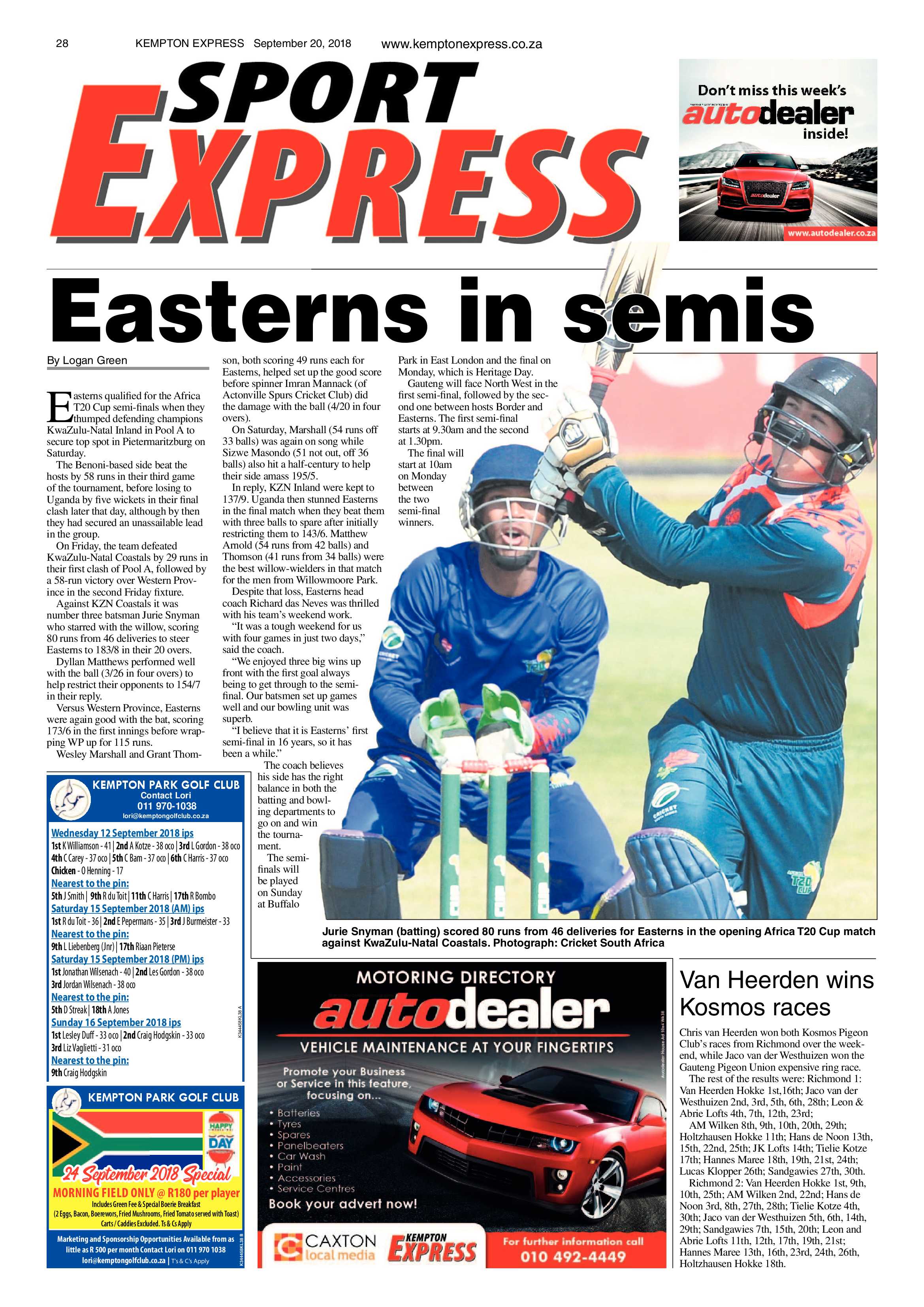 Kempton Express 20 September 2018 page 28