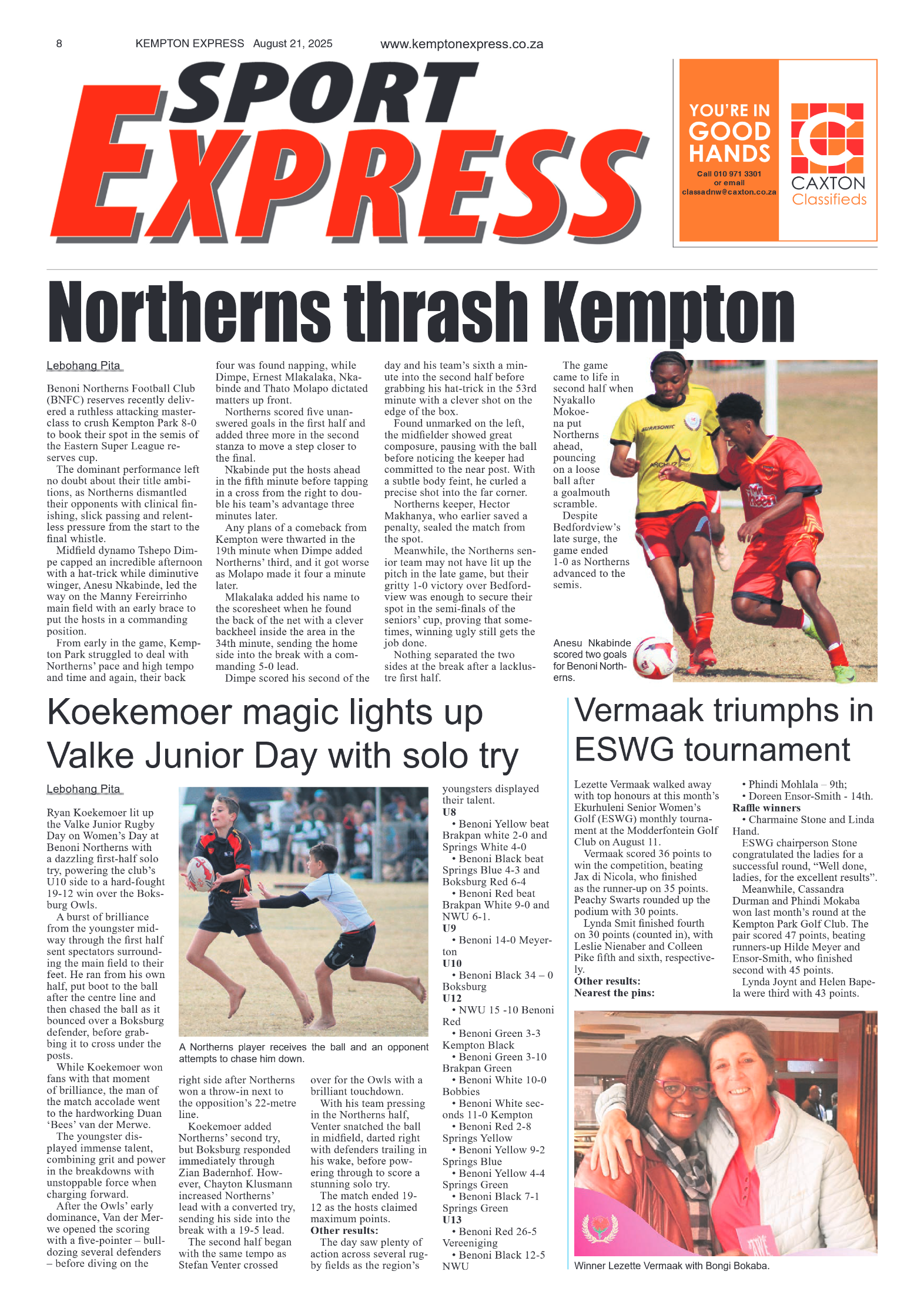Kempton Express 21 August 2025 page 8