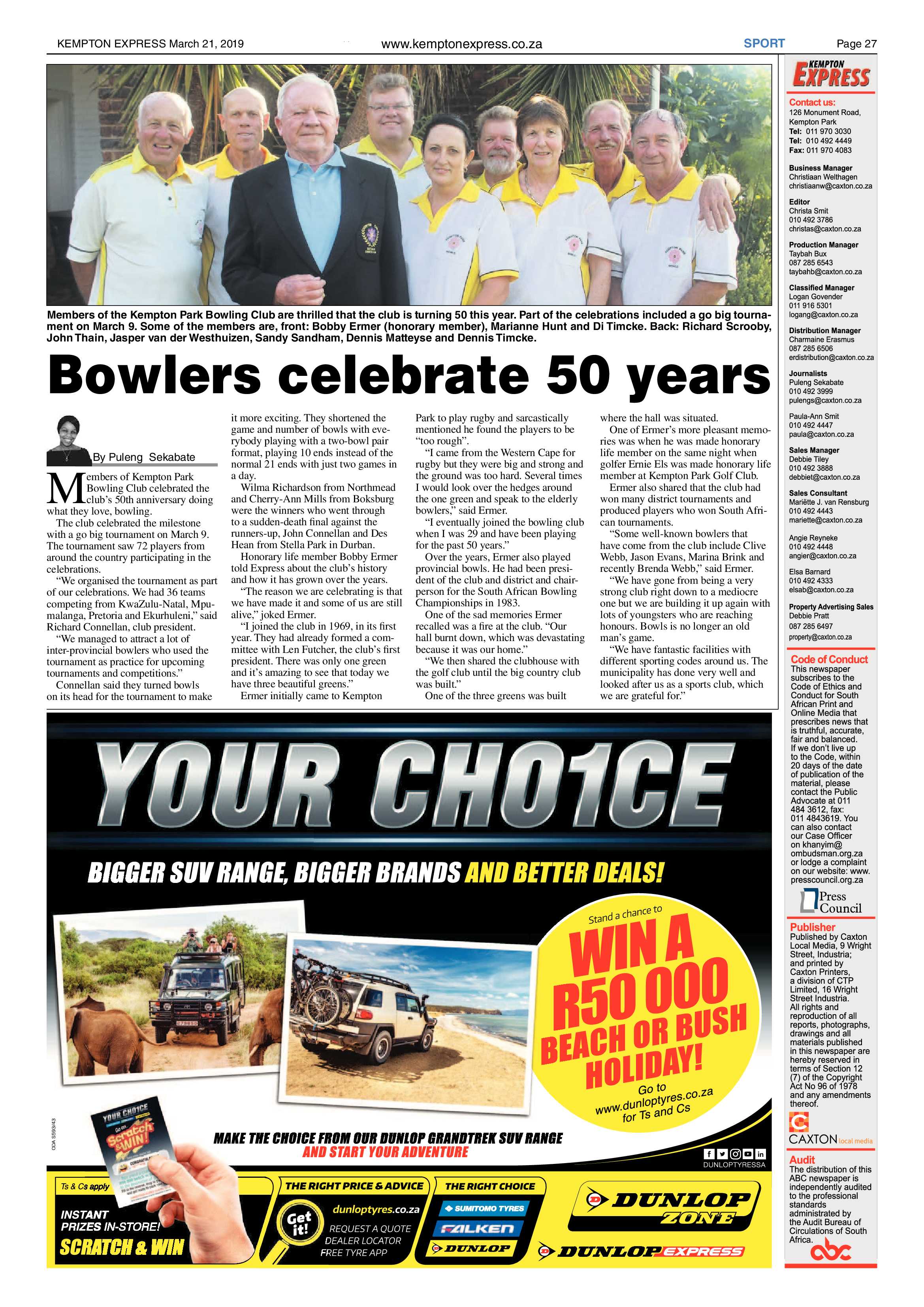 Kempton Express 21 March 2019 page 27