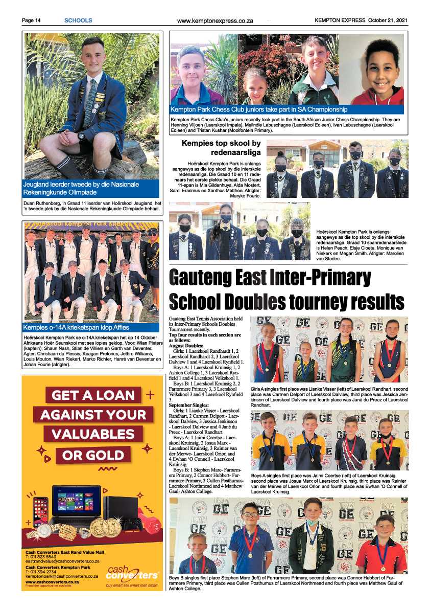 Kempton Express 21 October 2021 page 14