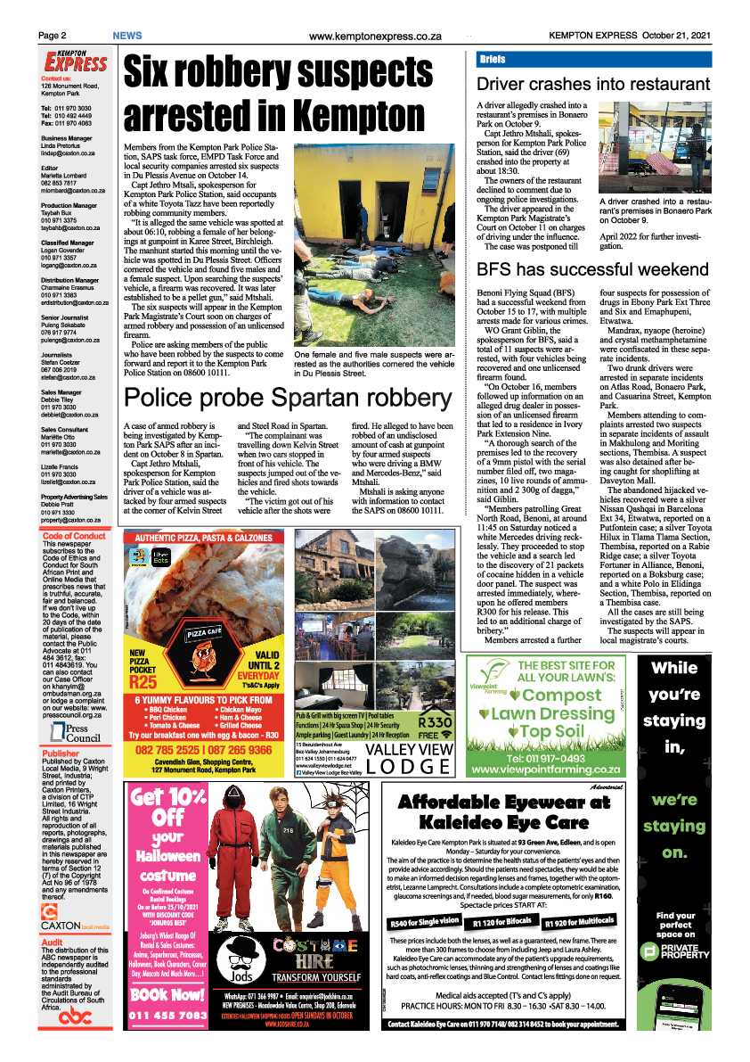 Kempton Express 21 October 2021 page 2