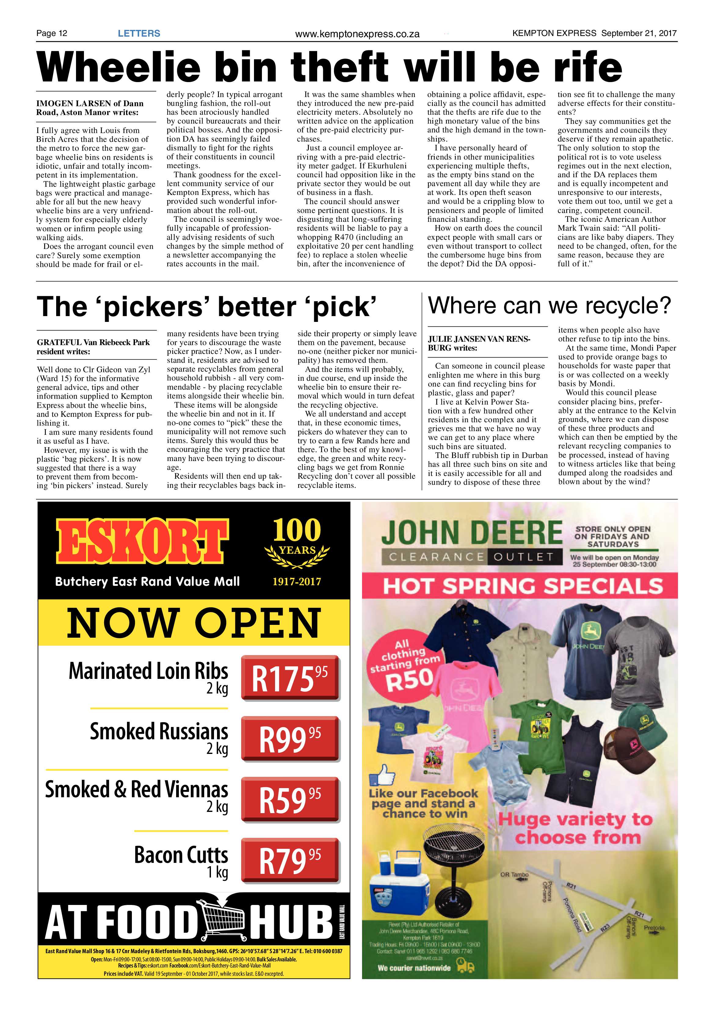 Kempton Express 21 September 2017 page 12