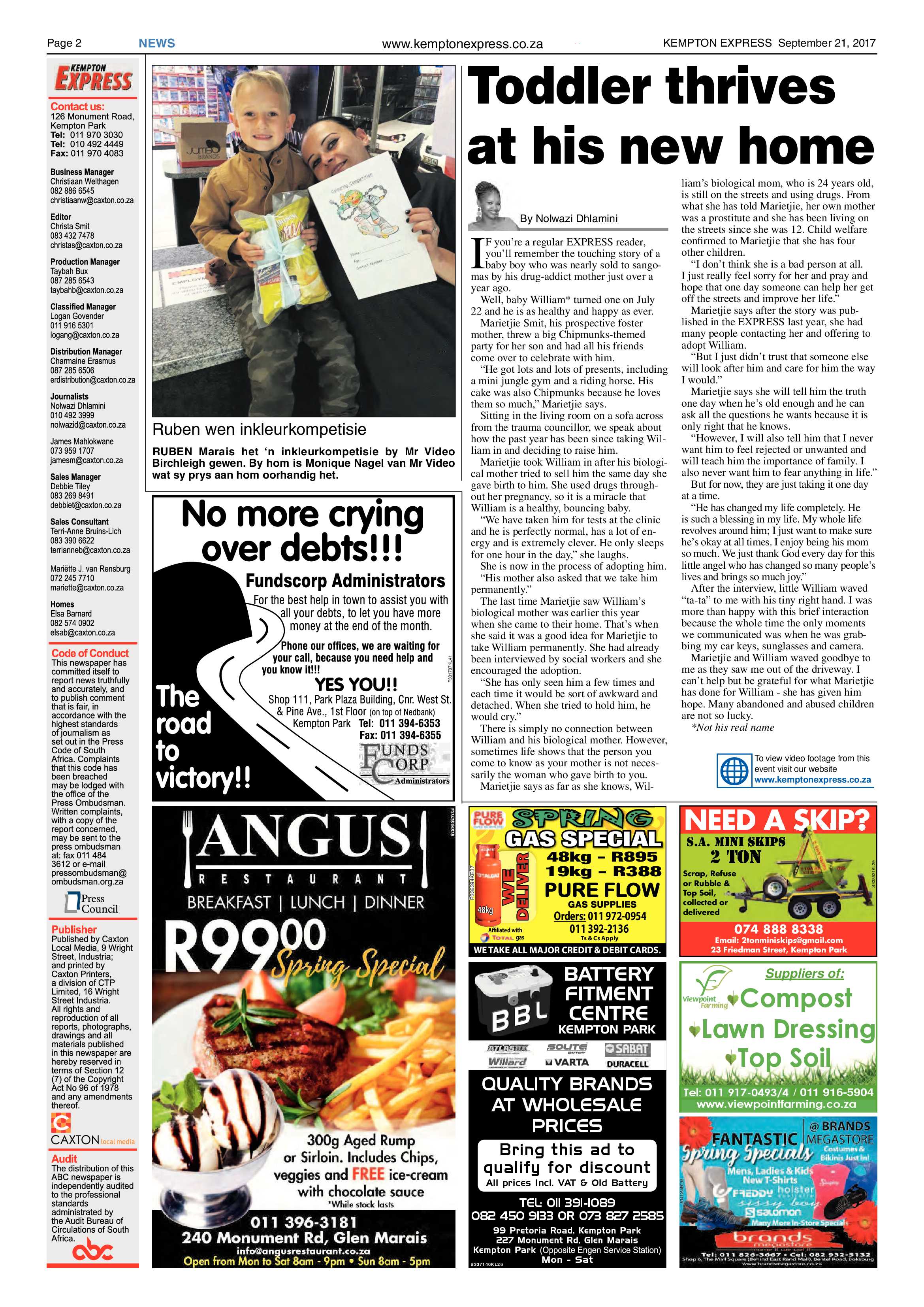 Kempton Express 21 September 2017 page 2