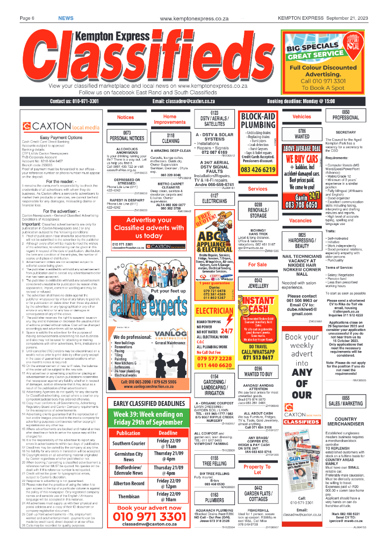 Kempton Express 21 September 2023 page 5