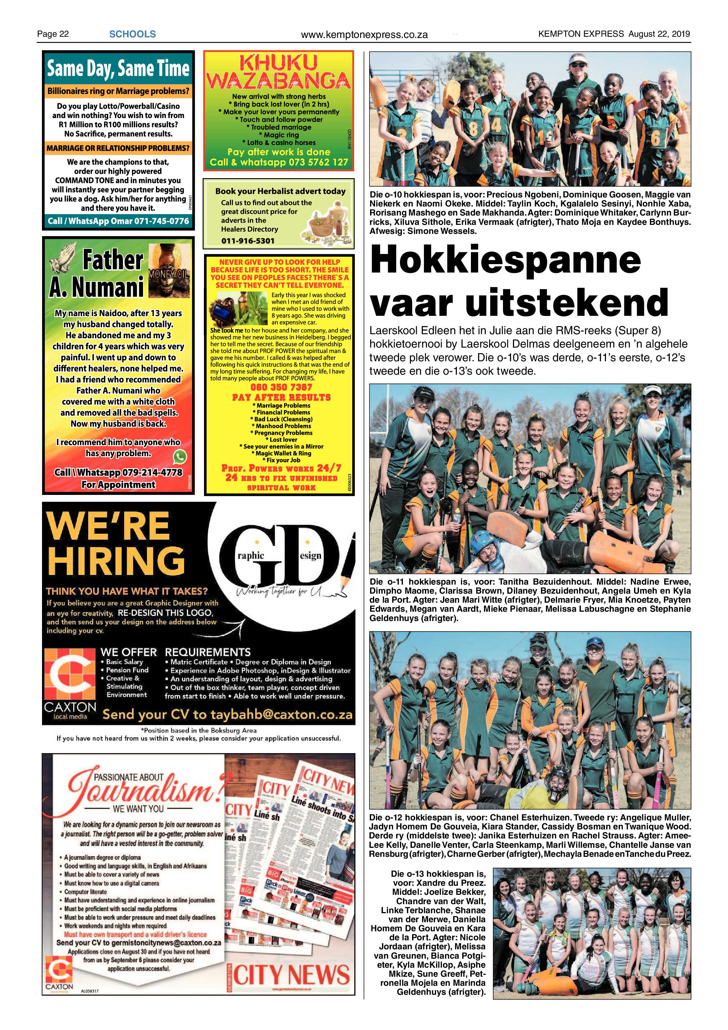 Kempton Express 22 August 2019 page 22
