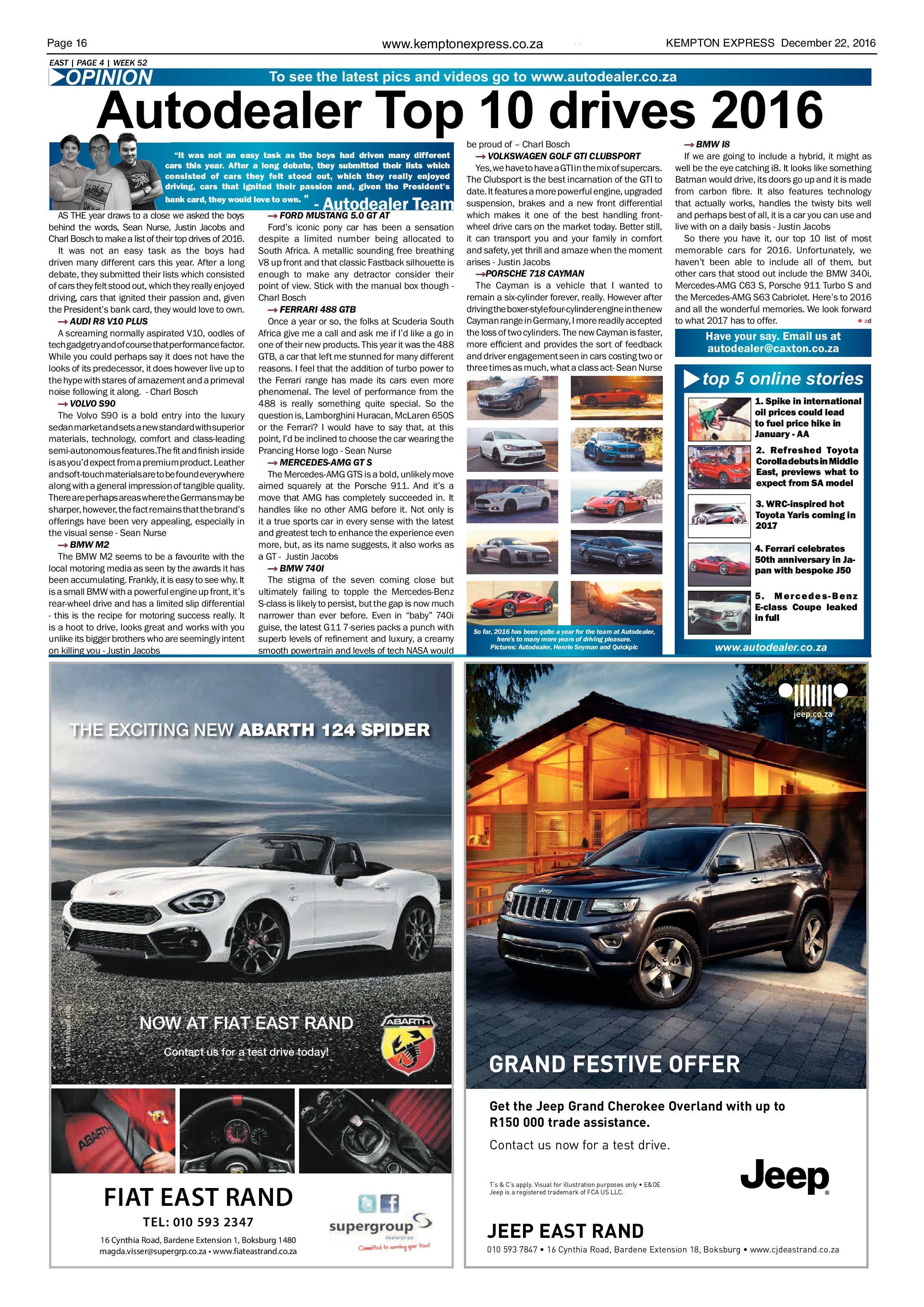 Kempton Express 22 December 2016 page 16