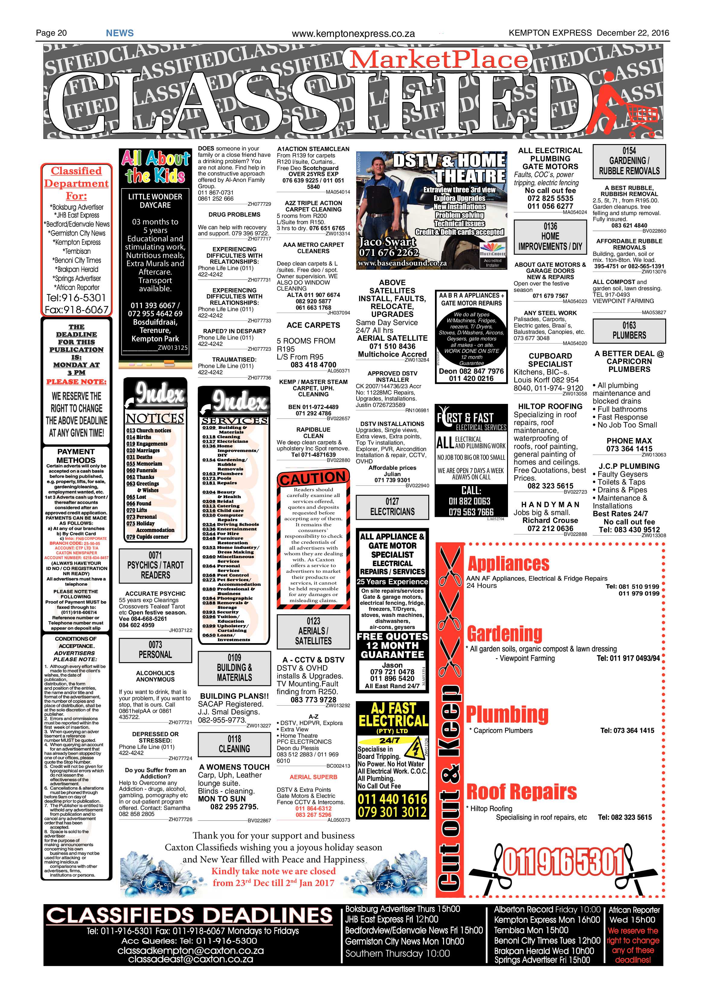 Kempton Express 22 December 2016 page 20