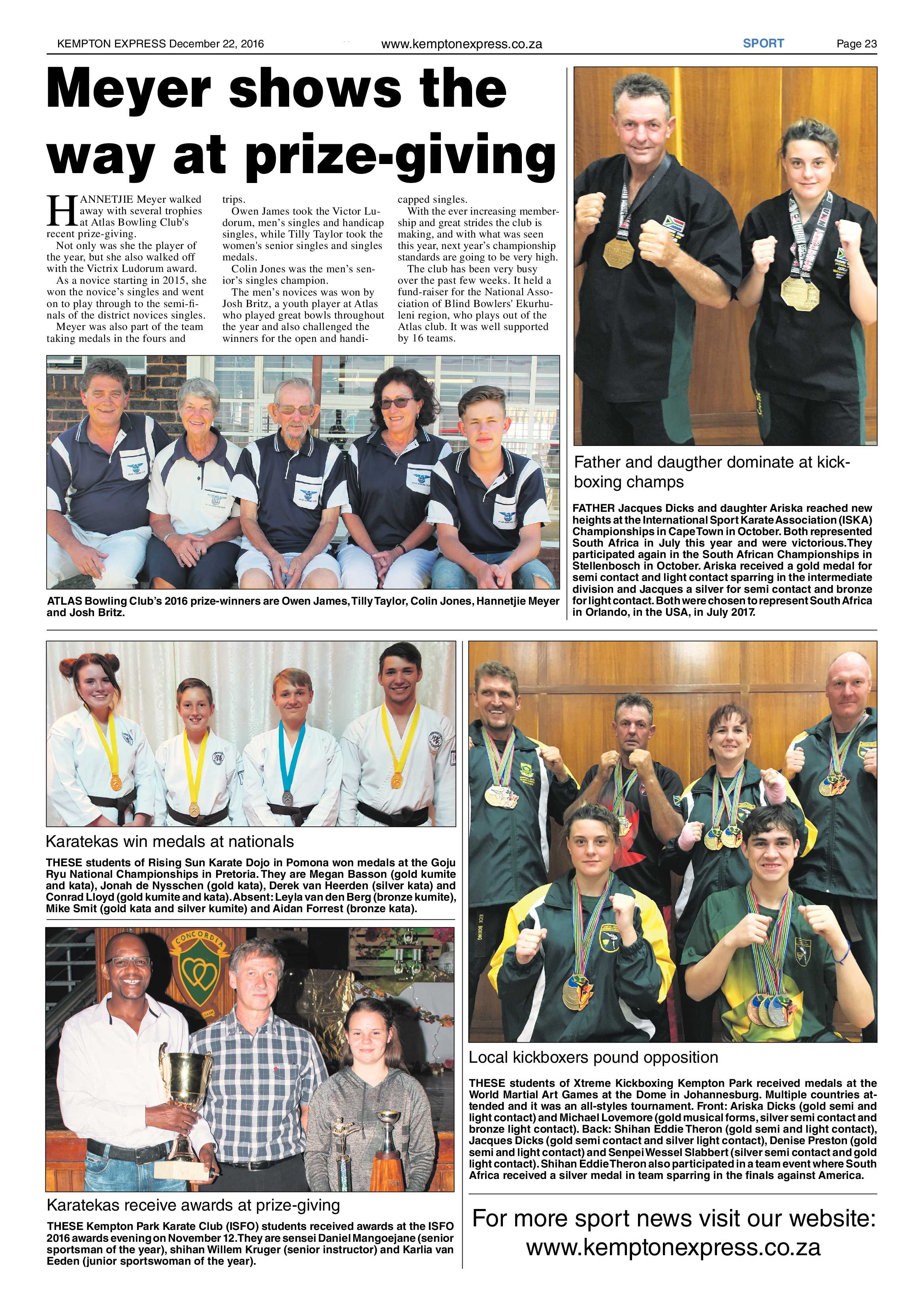 Kempton Express 22 December 2016 page 23