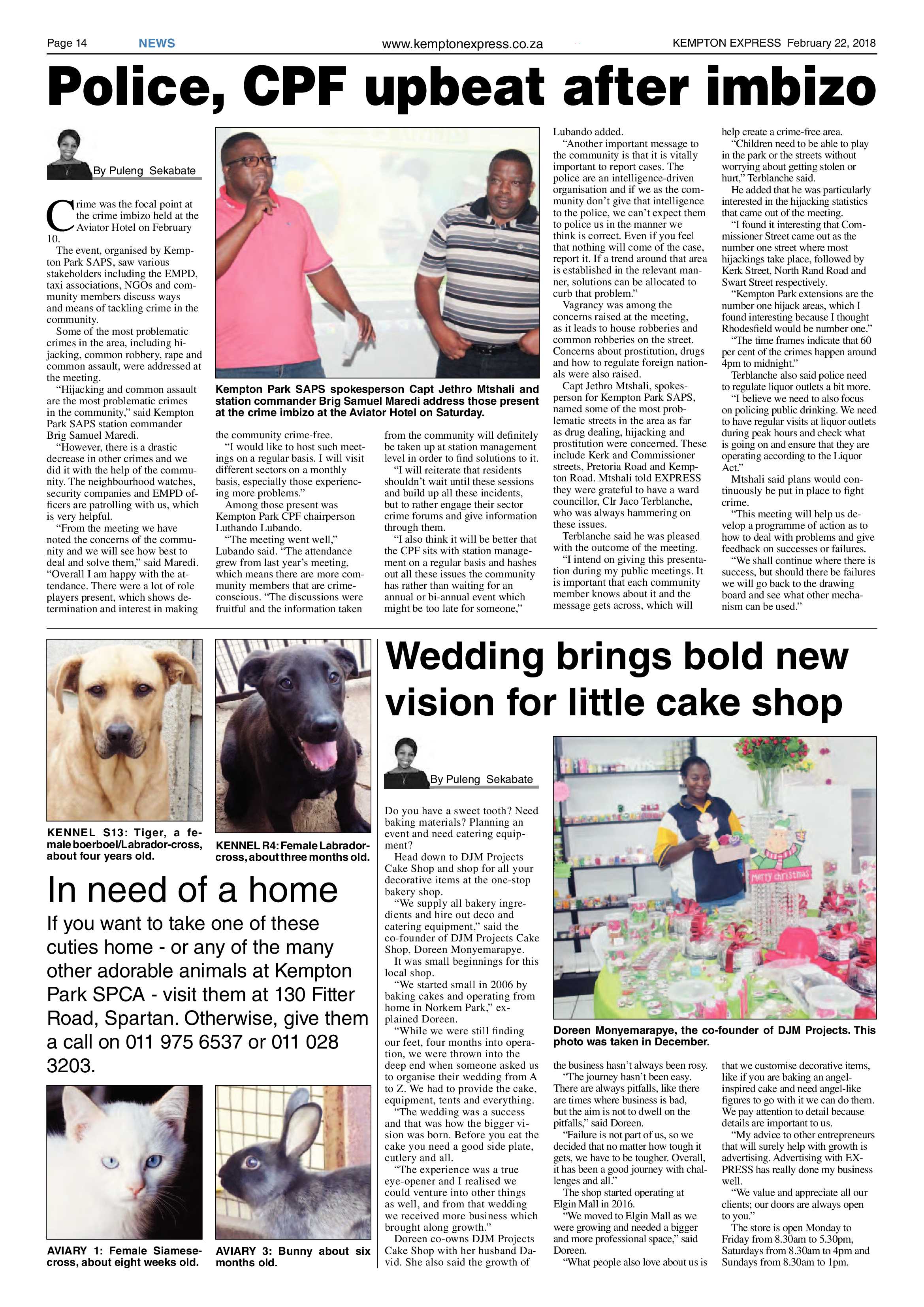 Kempton Express 22 February 2018 page 16