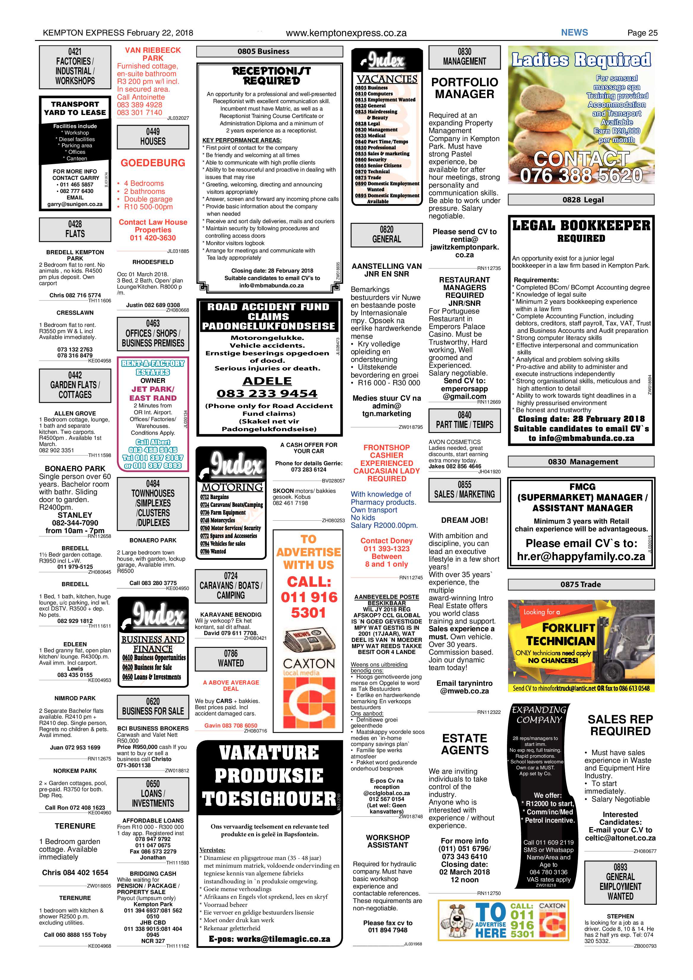 Kempton Express 22 February 2018 page 27