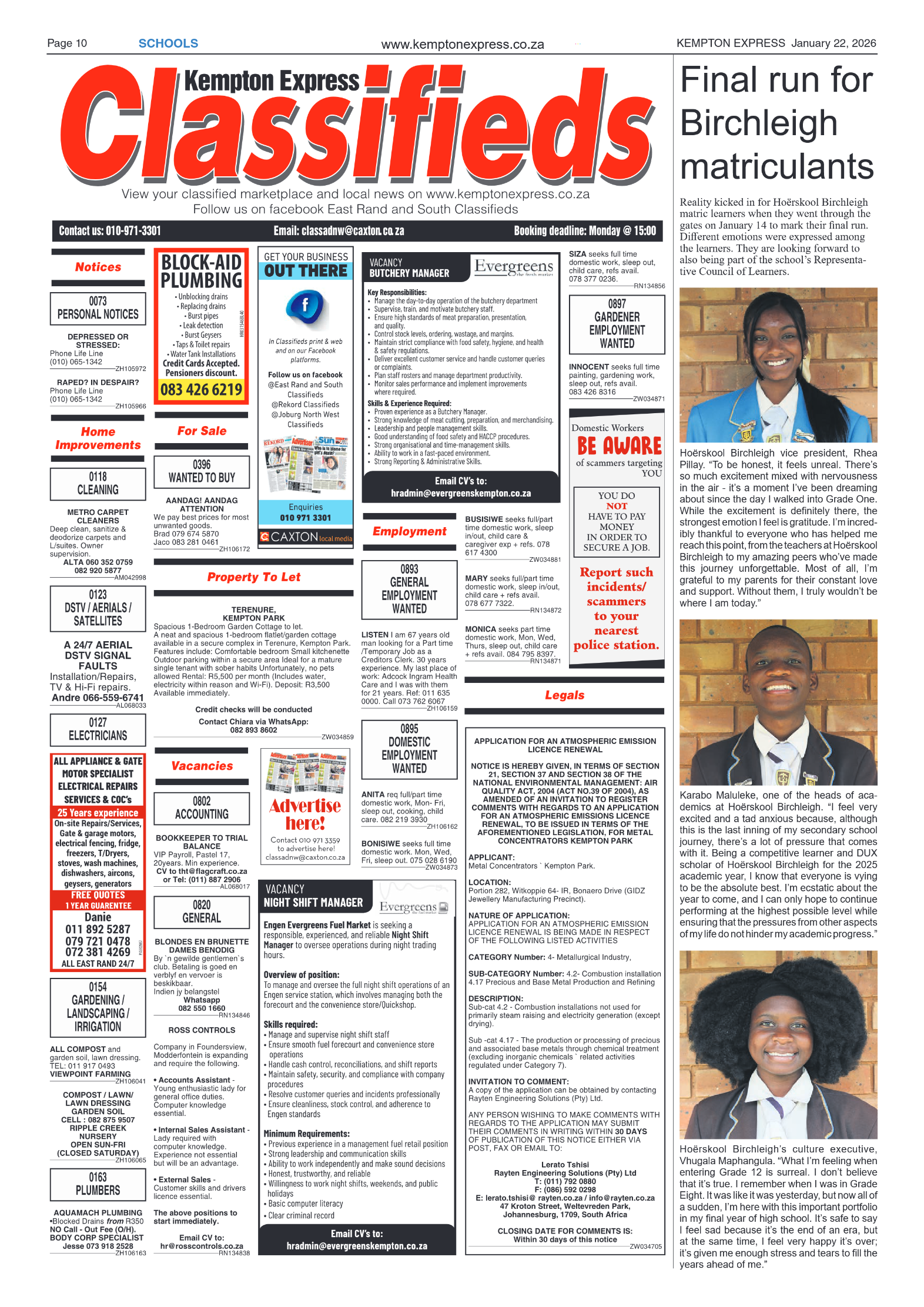 Kempton Express 22 January 2026 page 10