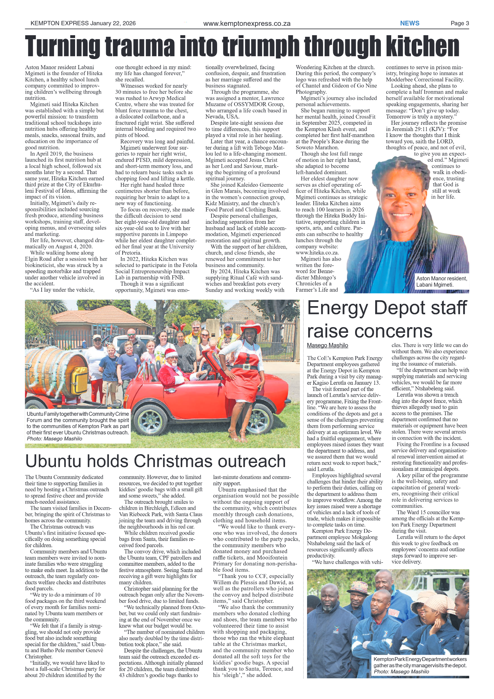 Kempton Express 22 January 2026 page 3
