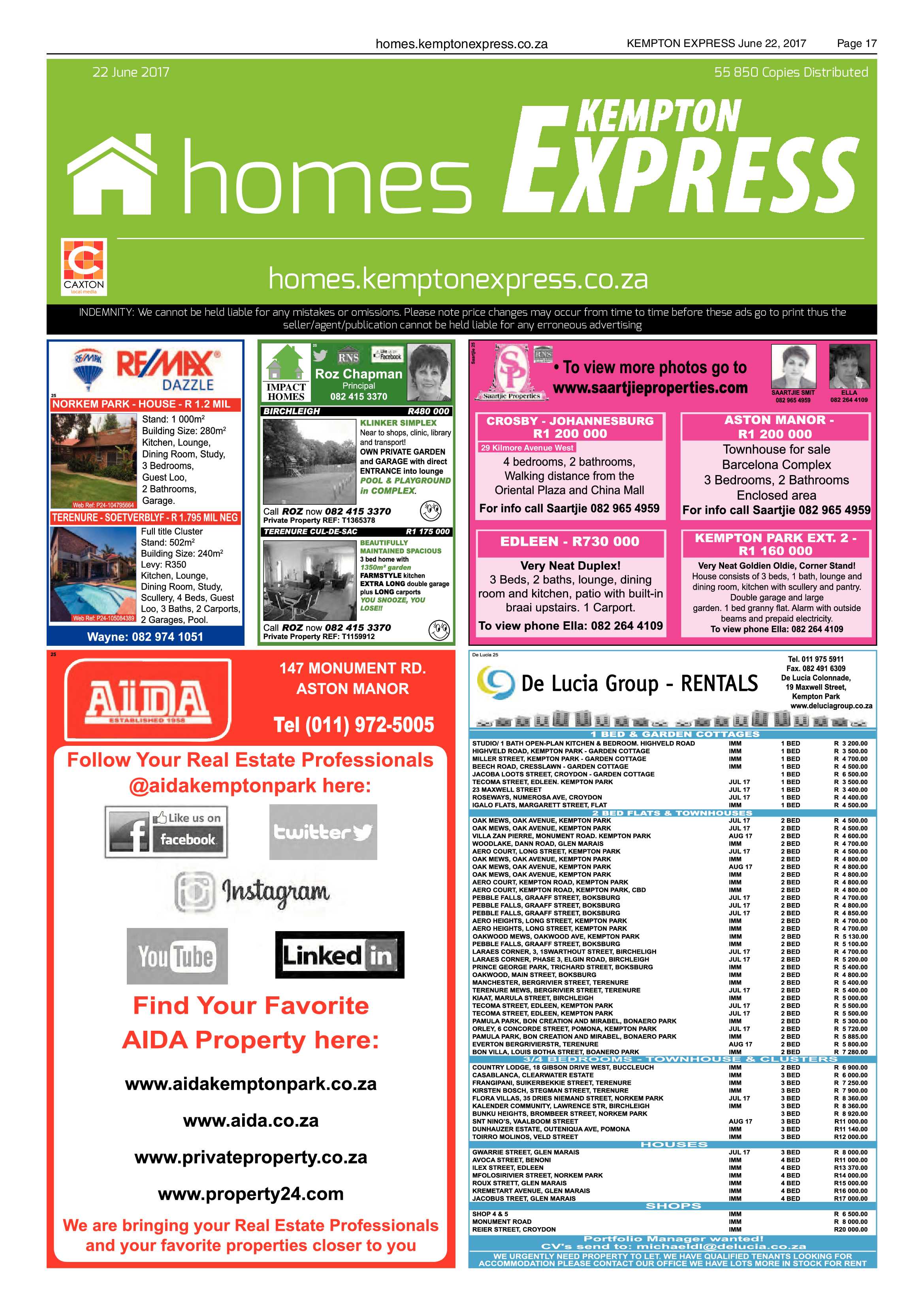 Kempton Express 22 June 2017 page 19