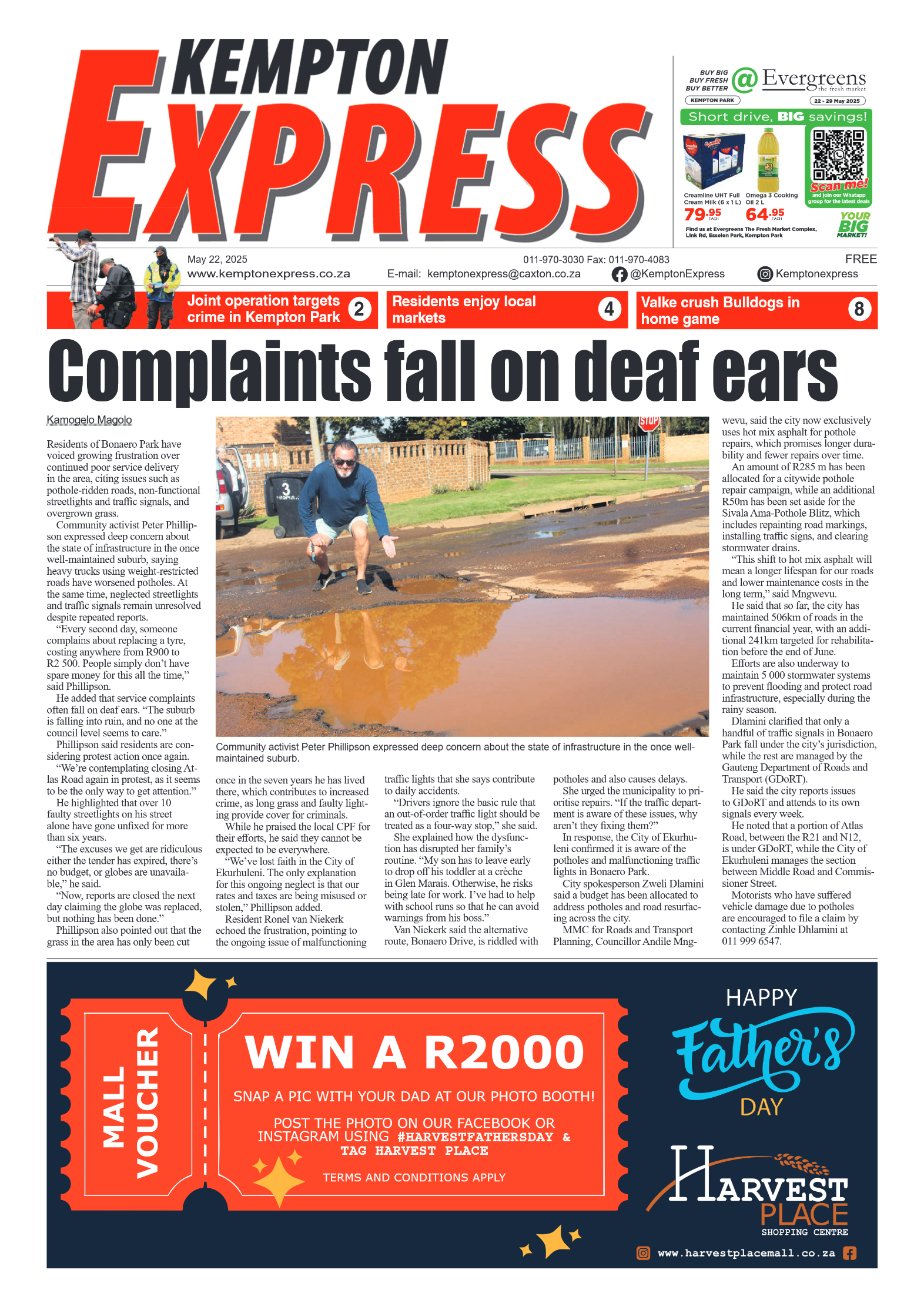 Kempton Express 22 May 2025 page 1