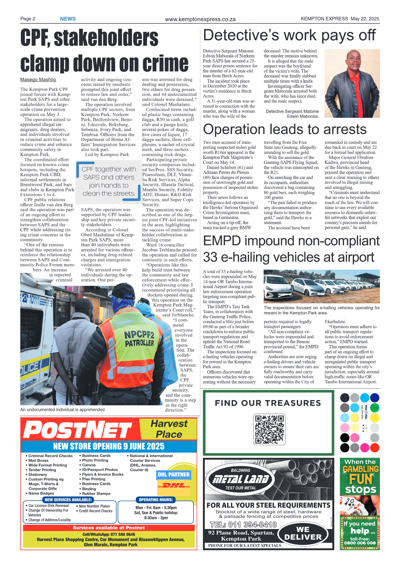 Kempton Express 22 May 2025 page 2