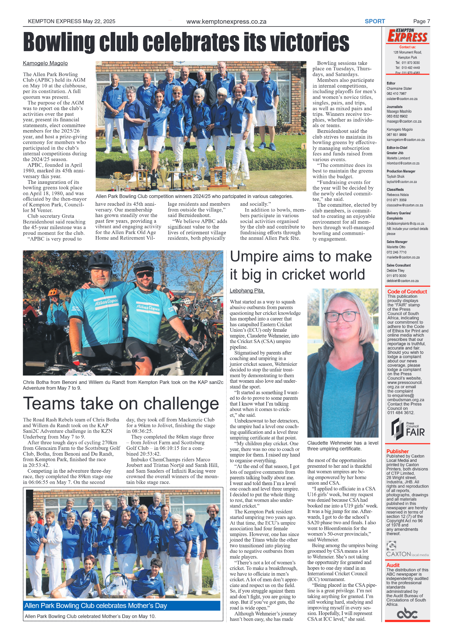 Kempton Express 22 May 2025 page 7