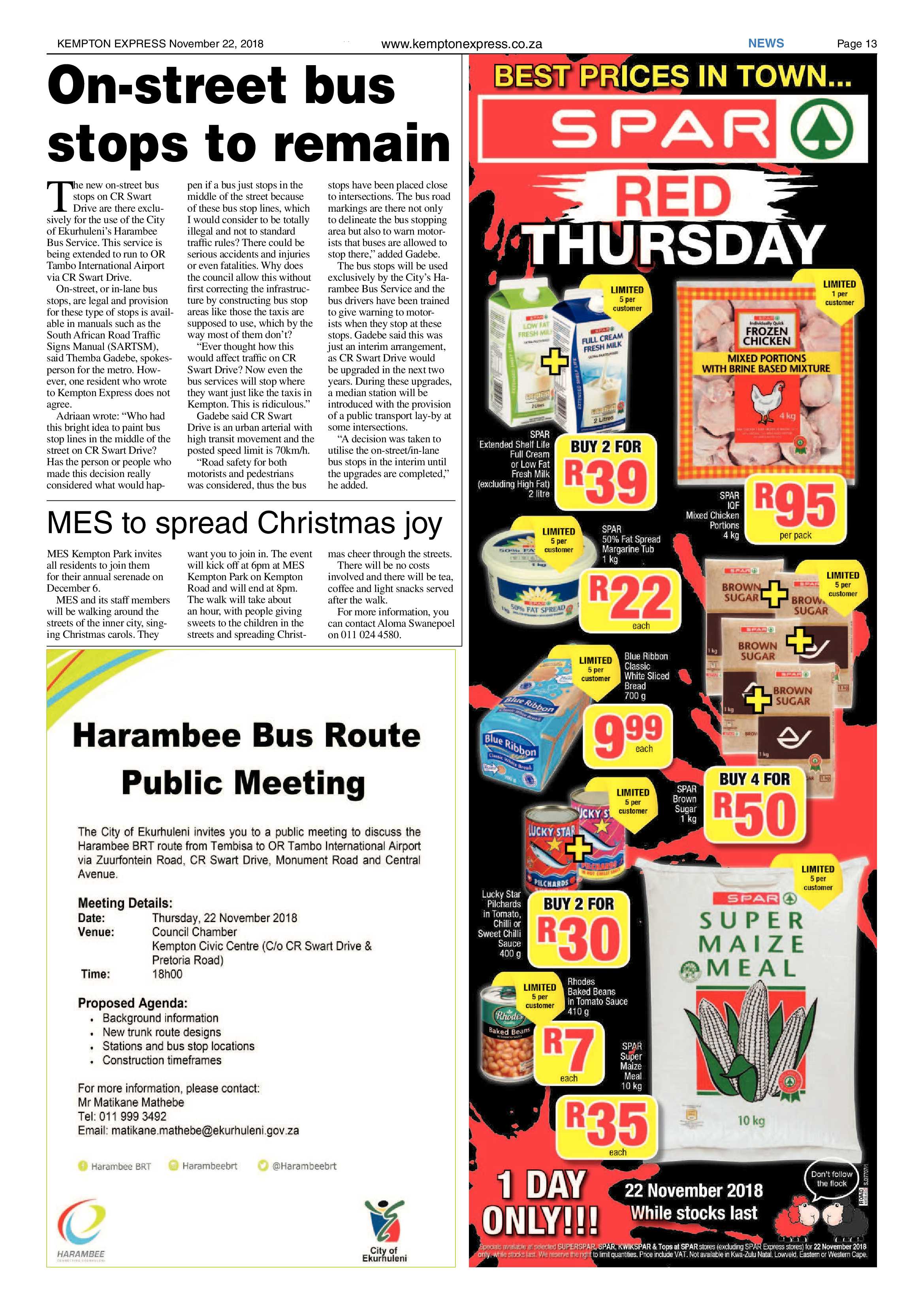 Kempton Express 22 November 2018 page 13