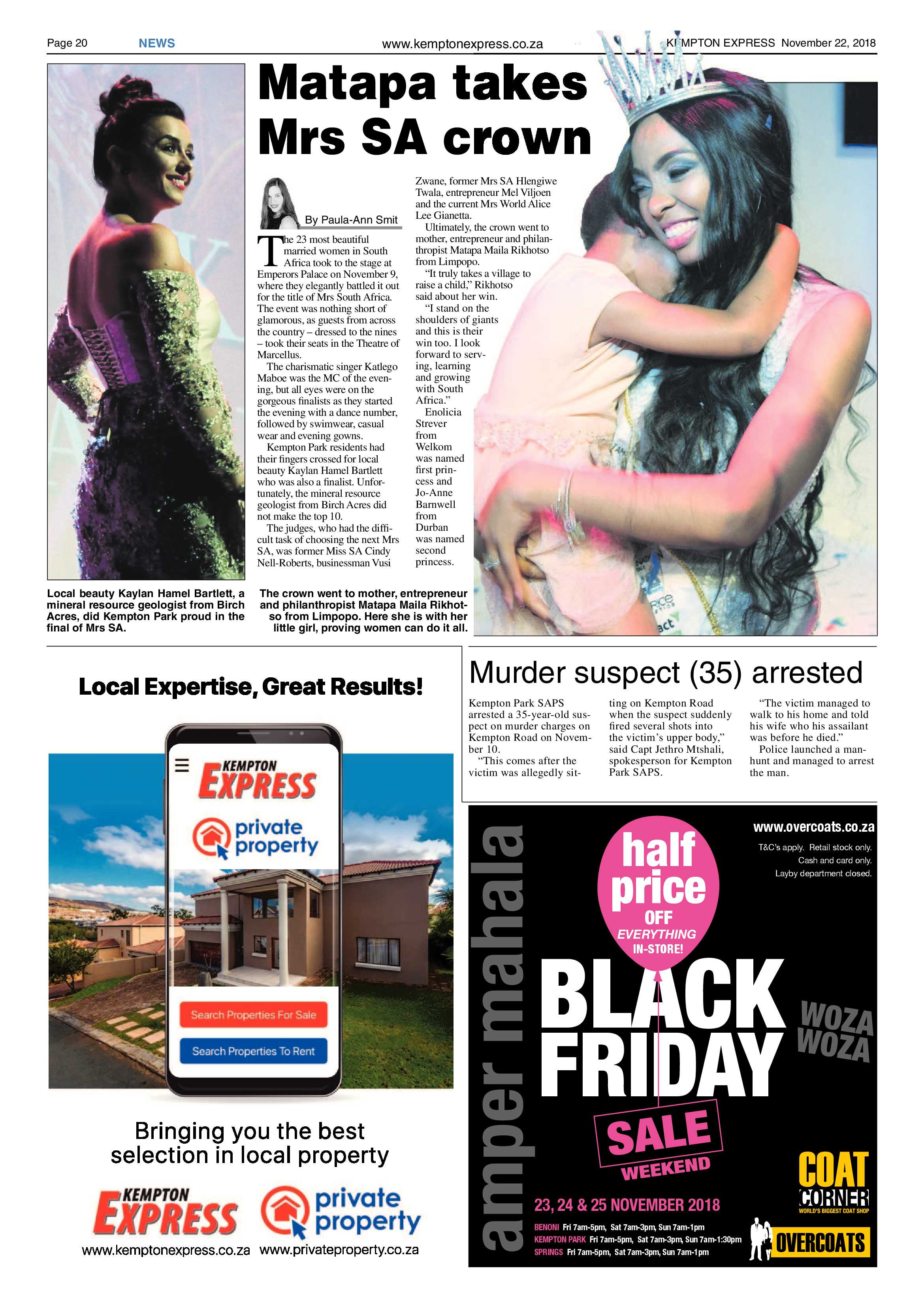 Kempton Express 22 November 2018 page 20