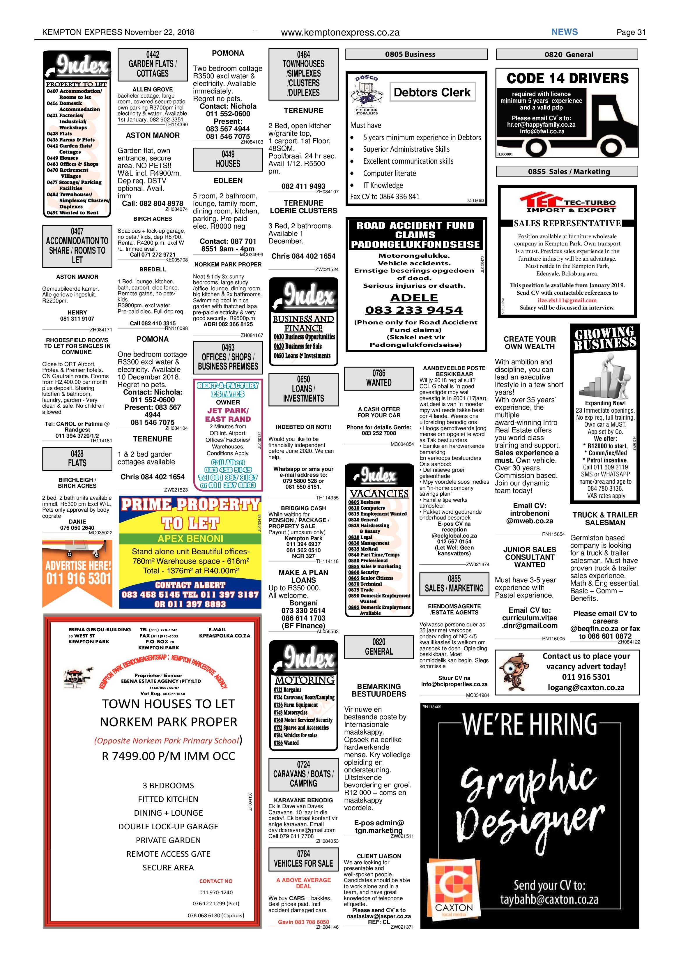 Kempton Express 22 November 2018 page 31