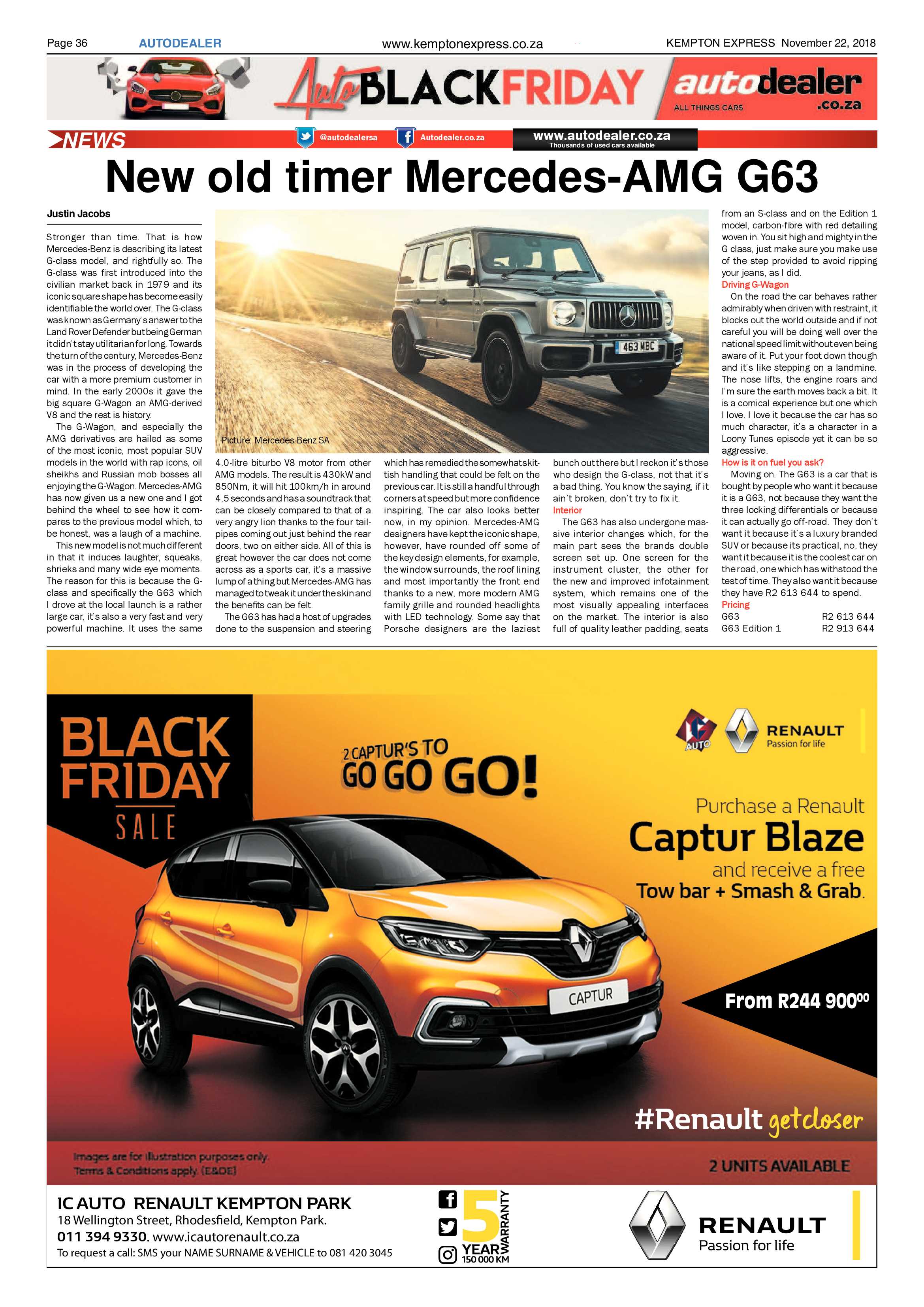 Kempton Express 22 November 2018 page 36
