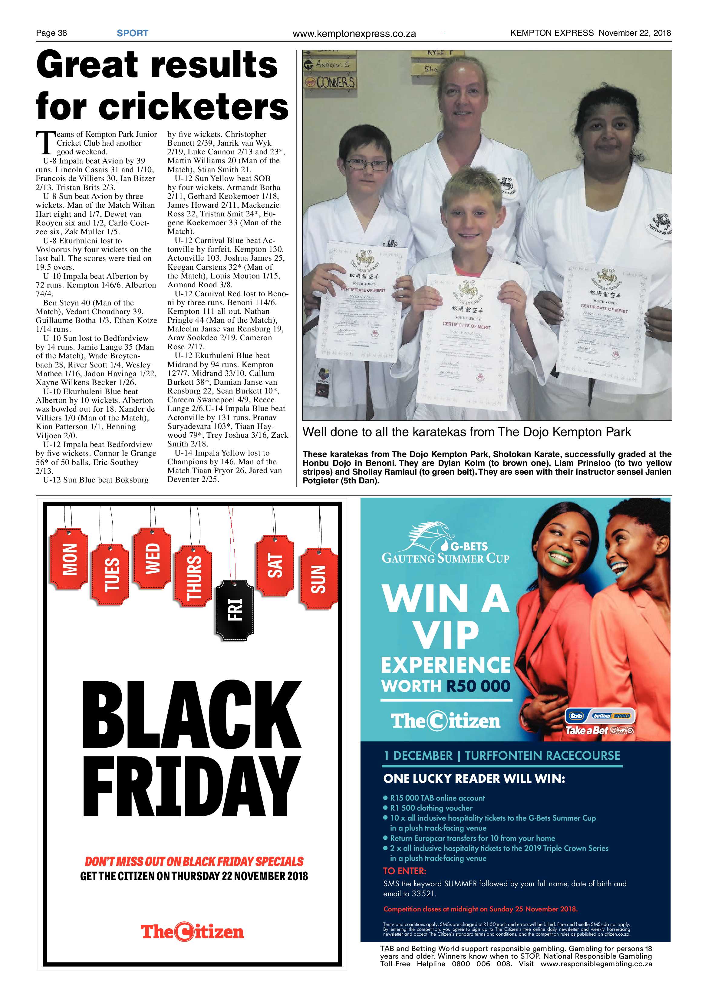 Kempton Express 22 November 2018 page 38