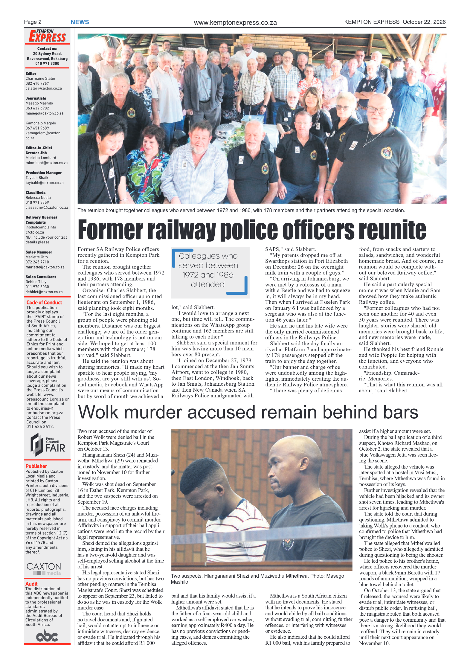 Kempton Express 22 October 2026 page 2