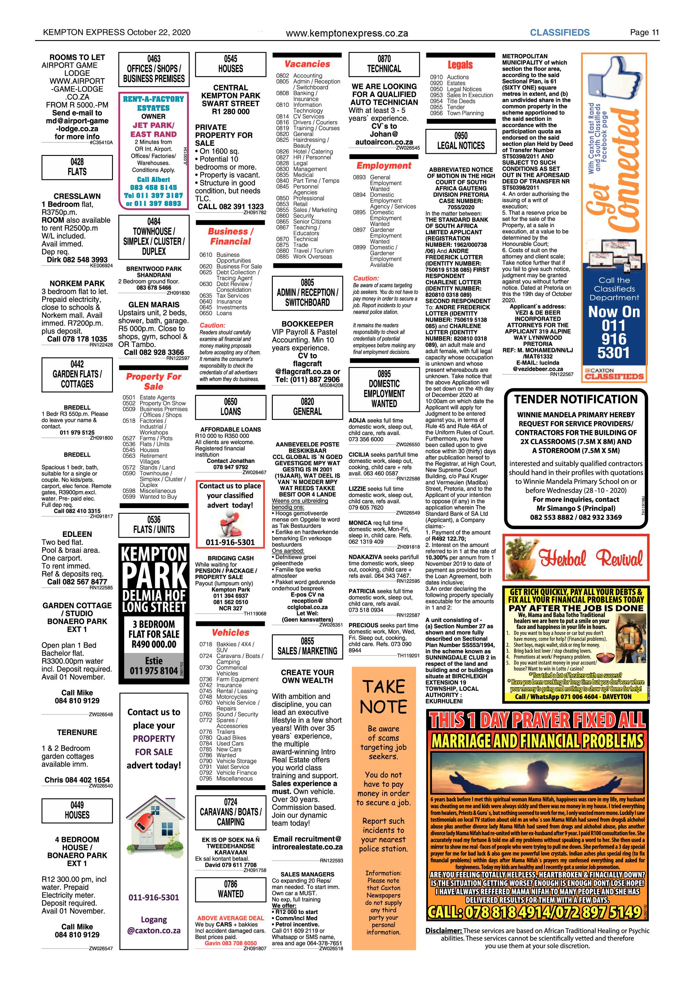 Kempton Express 22 October  2020 page 11